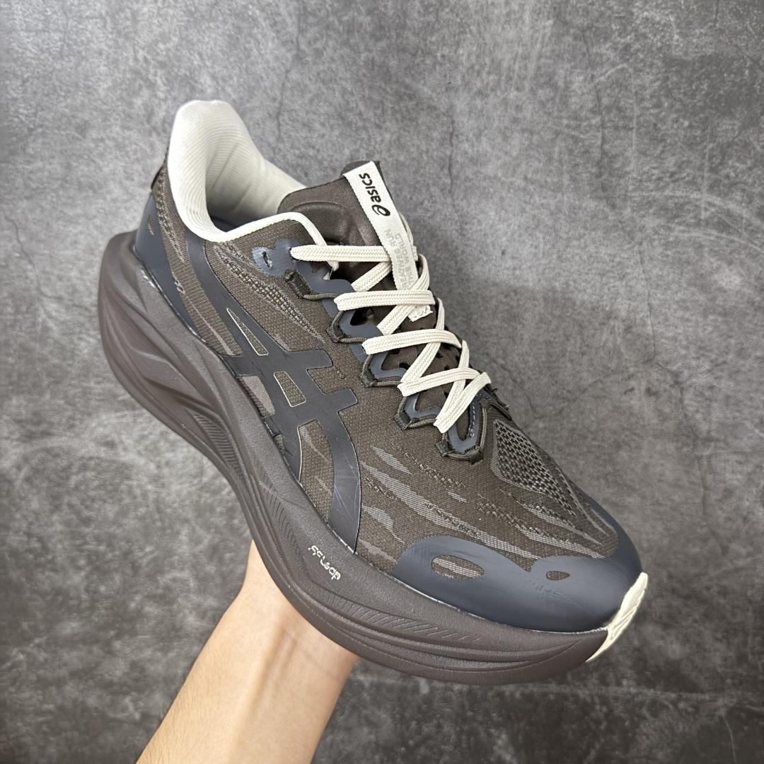 图片[3]-【公司级】Asics x Blacktoes SuperBlast 3 亚瑟士联名款蝴蝶元素 遇热变色 轻量回弹舒适透气支撑跑步鞋 亚瑟士Superblast 3是一双无碳板全能超级训练鞋，核心升级为竞速级FF Leap中底，更软弹、更轻，能量回馈显著提升，适合轻松跑、长距离与快节奏训练。轻量工程网眼，按区域调整织法与孔径，兼顾透气与贴合。上层为竞速级FF Leap A-TPU超临界发泡材料，下层约10mmFF Blast Plus提供支撑与耐久。前掌ASICSGRIP抓地，后跟/外侧RF AHAR Lo耐磨。 货号：1013A218-200 尺码：36 37 37.5 38 39 39.5 40 40.5 41.5 42 42.5 43.5 44 44.5 45-选品中心