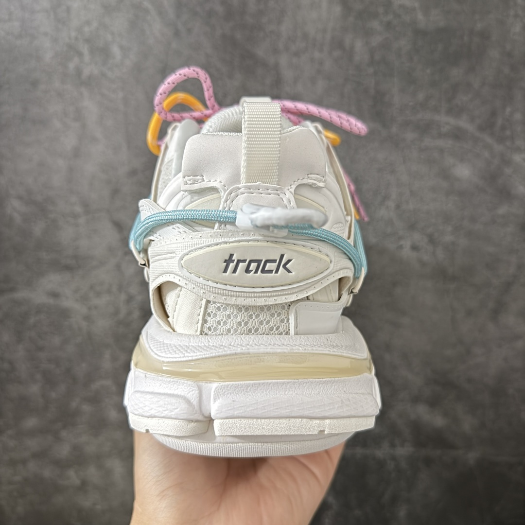 图片[4]-【OK纯原版本】Balenciaga 巴黎世家 Track Sneaker 巴黎世家三代绑带款 户外概念复古老爹鞋 老牌大厂OK版本出品 专柜同步包装 原装大盒 细节精准对位官方 私模组合大底 从里到外 最大尺度还原官方ZP 尺码：35 36 37 38 39 40 41 42 43 44 45 46-选品中心
