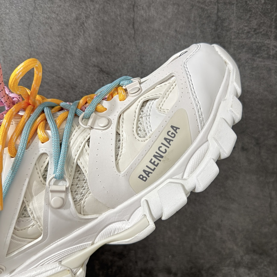 图片[6]-【OK纯原版本】Balenciaga 巴黎世家 Track Sneaker 巴黎世家三代绑带款 户外概念复古老爹鞋 老牌大厂OK版本出品 专柜同步包装 原装大盒 细节精准对位官方 私模组合大底 从里到外 最大尺度还原官方ZP 尺码：35 36 37 38 39 40 41 42 43 44 45 46-选品中心