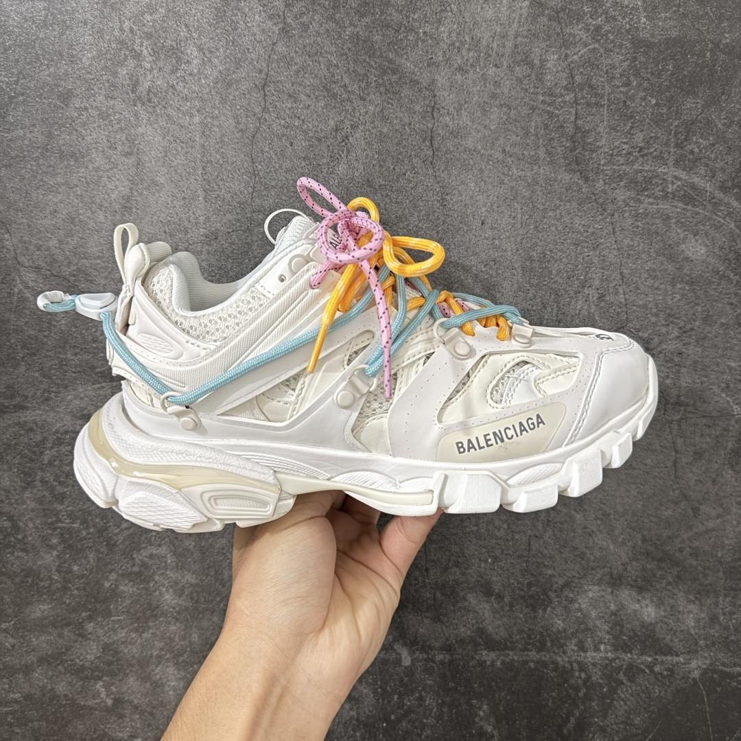 【OK纯原版本】Balenciaga 巴黎世家 Track Sneaker 巴黎世家三代绑带款 户外概念复古老爹鞋 老牌大厂OK版本出品 专柜同步包装 原装大盒 细节精准对位官方 私模组合大底 从里到外 最大尺度还原官方ZP 尺码:35 36 37 38 39 40 41 42 43 44 45 46-选品中心