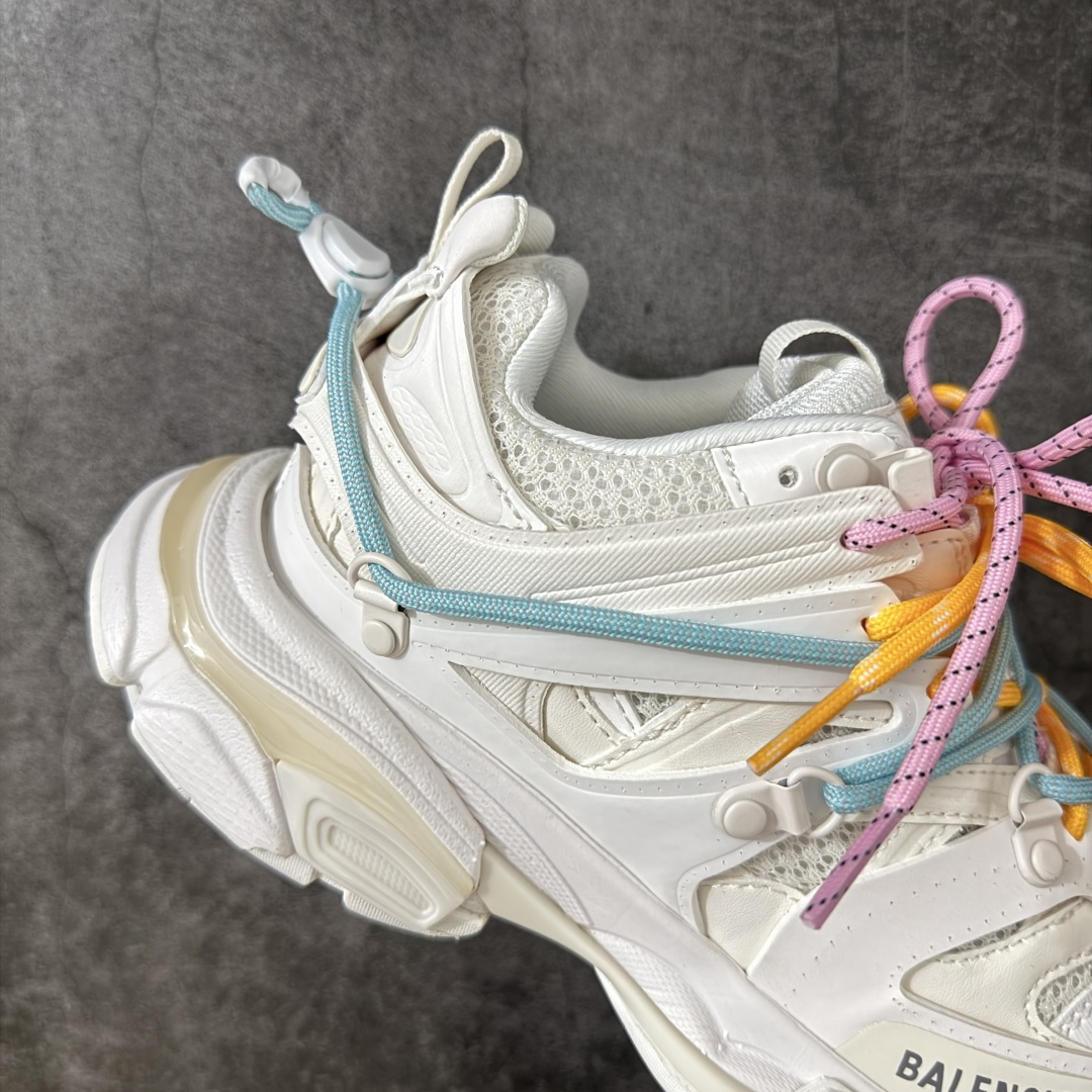 图片[7]-【OK纯原版本】Balenciaga 巴黎世家 Track Sneaker 巴黎世家三代绑带款 户外概念复古老爹鞋 老牌大厂OK版本出品 专柜同步包装 原装大盒 细节精准对位官方 私模组合大底 从里到外 最大尺度还原官方ZP 尺码：35 36 37 38 39 40 41 42 43 44 45 46-选品中心