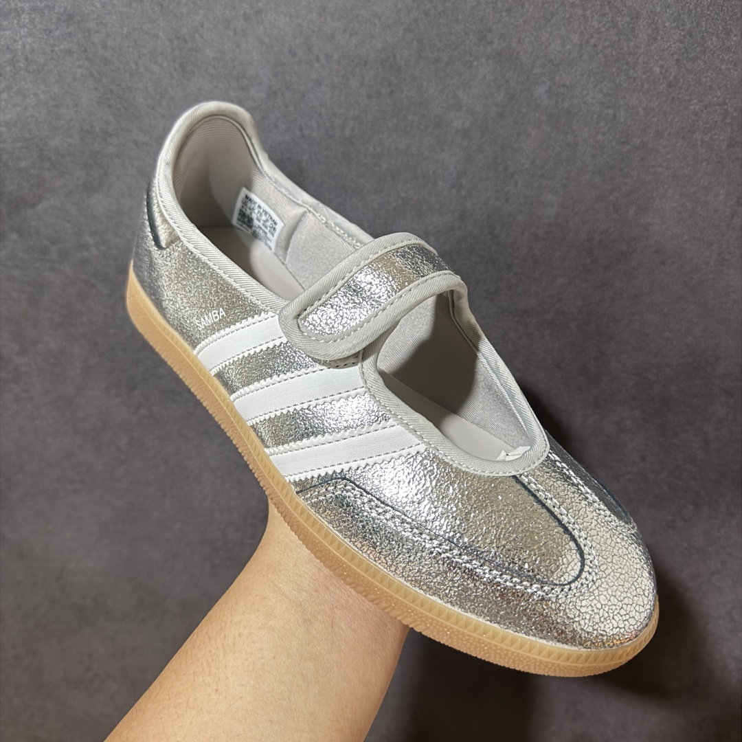 图片[3]-【公司级】阿迪达斯 ADIDAS ORIGINALS SAMBA JANE 舒适百搭 玛丽珍鞋 女款 经典复古芭蕾舞鞋 德训鞋 Samba百搭好好看！芭蕾鞋外形+运动鞋脚感 货号：KK2502 尺码： 35.5 36 36⅔ 37⅓ 38 38⅔ 39⅓ 40 40⅔ 41⅓ 42-选品中心