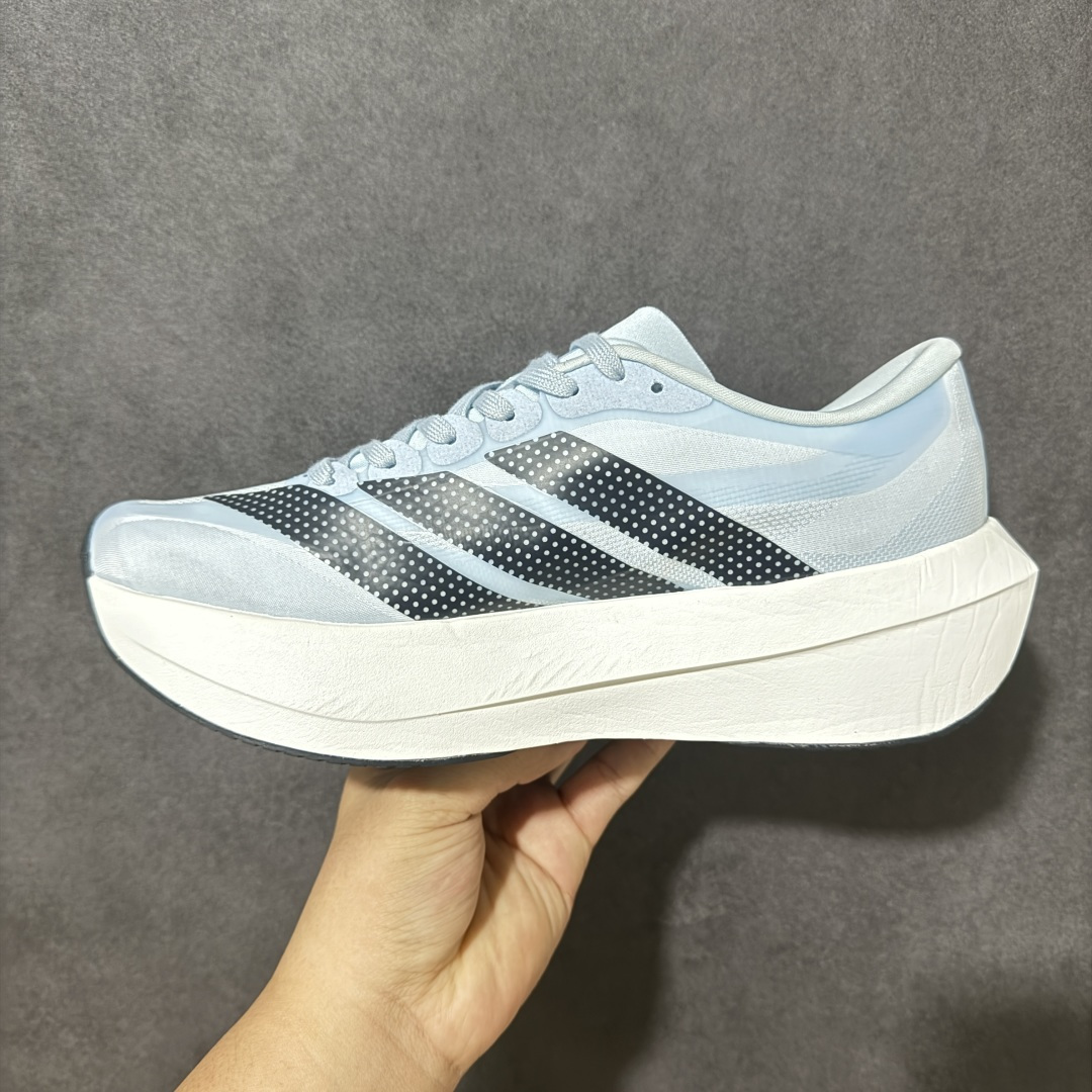 图片[2]-【公司级】AD ADIZERO EVO SL 2 阿迪超轻透气缓震跑鞋 以令人难以置信的138克重量，刷新了跑鞋轻量化的记录，阿迪在材料科学和工艺技术上的深厚积累。 全新鞋款采用Lightweight Upper材料，让穿着者几乎能够体验到一种\”裸足\”的感觉 货号：SL2606 尺码：36-45-选品中心