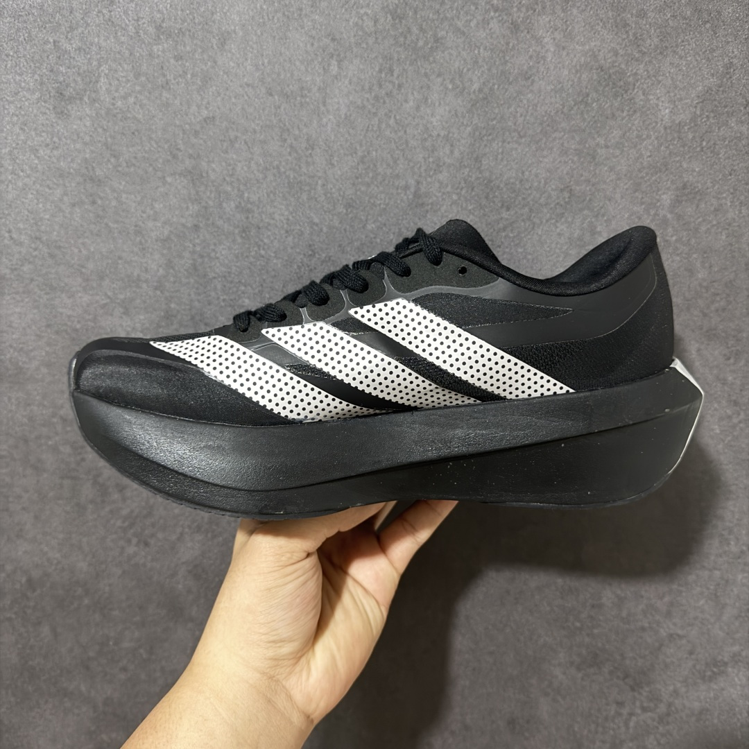 图片[2]-【公司级】AD ADIZERO EVO SL 2 阿迪超轻透气缓震跑鞋 以令人难以置信的138克重量，刷新了跑鞋轻量化的记录，阿迪在材料科学和工艺技术上的深厚积累。 全新鞋款采用Lightweight Upper材料，让穿着者几乎能够体验到一种\”裸足\”的感觉 货号：SL2604 尺码：36-45-选品中心