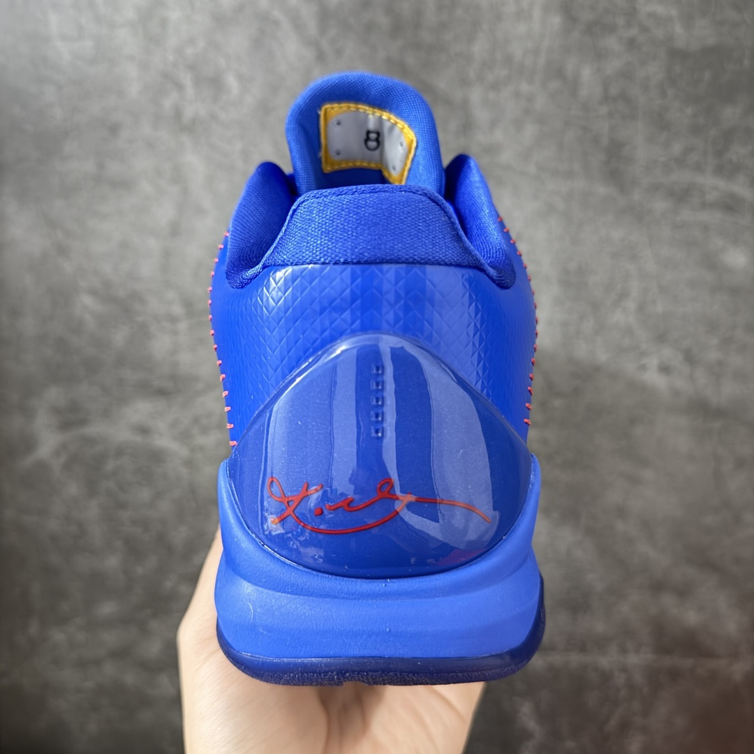 图片[4]-顶级纯原【GX绿x版本】NK Zoom Kobe V 科比5代复刻实战运动低帮文化篮球鞋 道奇蓝 IO6256-400 完美复刻公司 实战配置直接拉满 原楦纸板开发 鞋身流线型、后跟塑形 区分土肥圆 原厂针织鞋面一针一线匹配原版 全身鞋材卡料色独家定制 唯一万针立体刺绣SWOOSH 真实底模最大50.5 实战利器 专供海外市场 独立原厂模具 首批不拼图大几率过验 亲测已过 支持各种高强度实战 无需担心 补货周期极长 脚宽建议买大半码 科比系列前掌偏窄 支持七天无理由退换 尺码： 40 40.5 41 42 42.5 43 44 44.5 45 46 47.5 48.5 49 50.5-选品中心