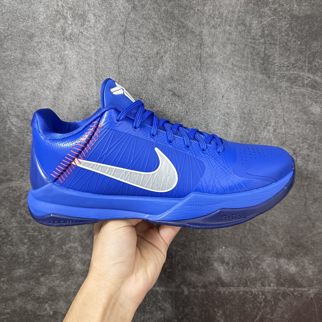 顶级纯原【GX绿x版本】NK Zoom Kobe V 科比5代复刻实战运动低帮文化篮球鞋 道奇蓝 IO6256-400 完美复刻公司 实战配置直接拉满 原楦纸板开发 鞋身流线型、后跟塑形 区分土肥圆 原厂针织鞋面一针一线匹配原版 全身鞋材卡料色独家定制 唯一万针立体刺绣SWOOSH 真实底模最大50.5 实战利器 专供海外市场 独立原厂模具 首批不拼图大几率过验 亲测已过 支持各种高强度实战 无需担心 补货周期极长 脚宽建议买大半码 科比系列前掌偏窄 支持七天无理由退换 尺码： 40 40.5 41 42 42.5 43 44 44.5 45 46 47.5 48.5 49 50.5-选品中心