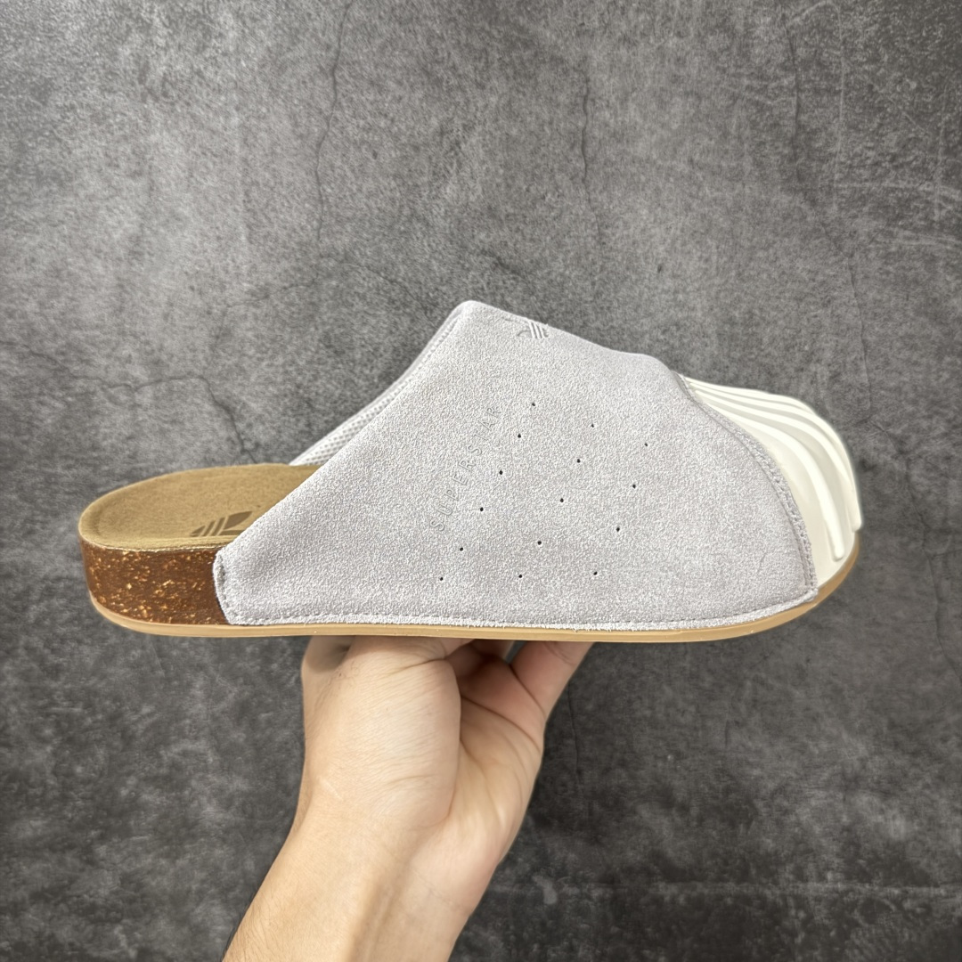 【公司级】Adidas originals Adimule 舒适百搭 防磨包头一脚蹬拖鞋 货号：LC0422 尺码：35-46带半码-选品中心