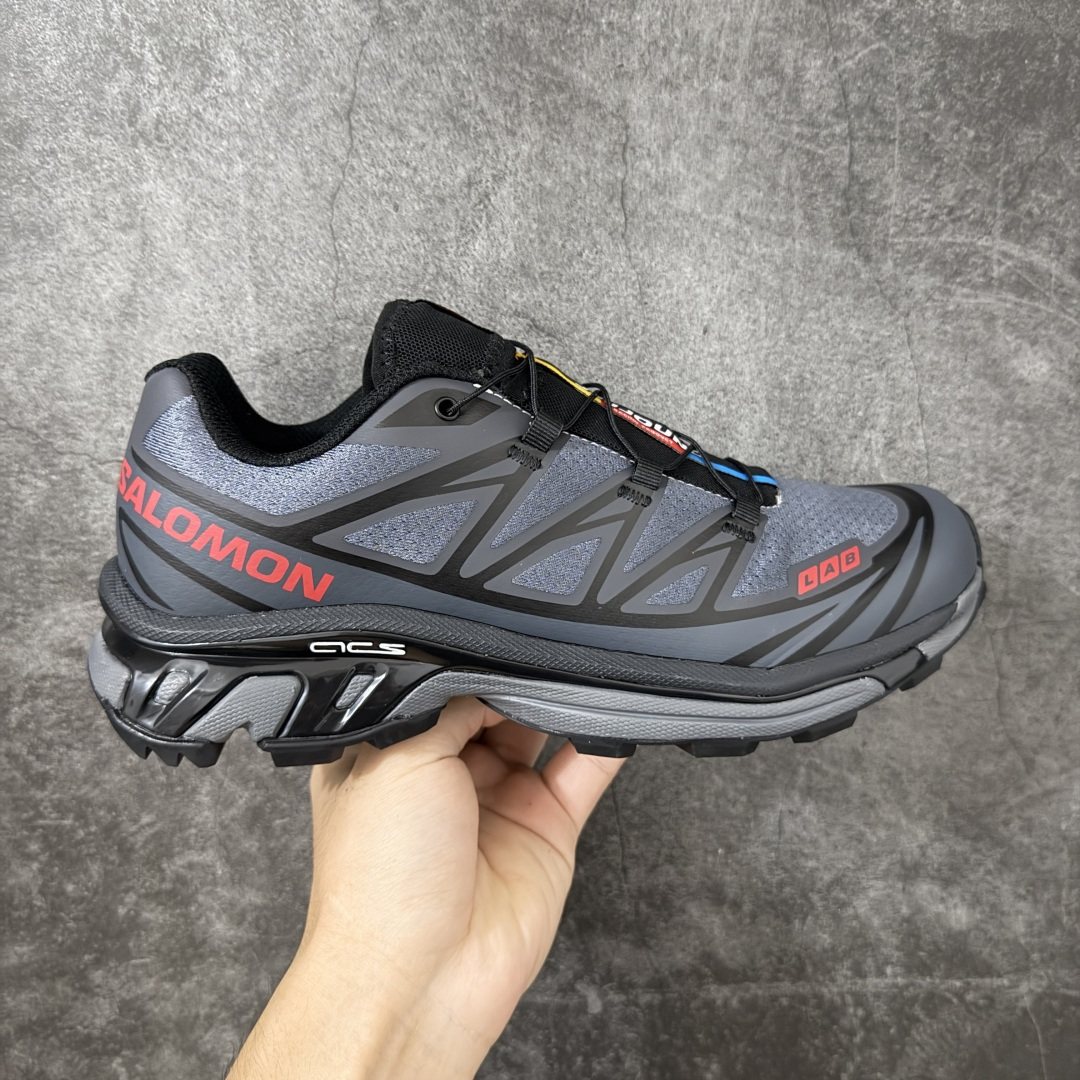 【OG高端礼盒版】SALOMON萨洛蒙 XT-6 舒适百搭 户外越野耐磨包裹性支撑 男女同款低帮跑步鞋 491303 全新品质 巅峰之作 所有配色均购物原版拆解1：1开发 原材料打造 非市场公版便宜货 私模大底 清洁度比市场所有版本都高 全套原纸板楦头开发 原厂网布配套 确保原汁原味 完美呈现版型 原档数据独家私模五层组合大底 原装Ortholite轻量化鞋垫 中底布带钢印编号 原厂TPU锁扣 进口港宝加持 后跟自然饱满 还原公司包裹性 鞋面采用SENSIFT贴合技术 全方位贴合包裹脚型 鞋跟部鞋底牵引设计 提供强大的抓地性能 更适应野外崎岖不平的道路 其3D ADVANCED CHASSIS底盘 材料轻量大化 钉齿设计更具稳定性 防护性 鞋底易磨损区运用CONTAGRIP高耐磨材料 应对城市硬质路面长距离跑考验 尺码：36 36.5 37.5 38 38.5 39 40 40.5 41 42 42.5 43 44 45 46-选品中心