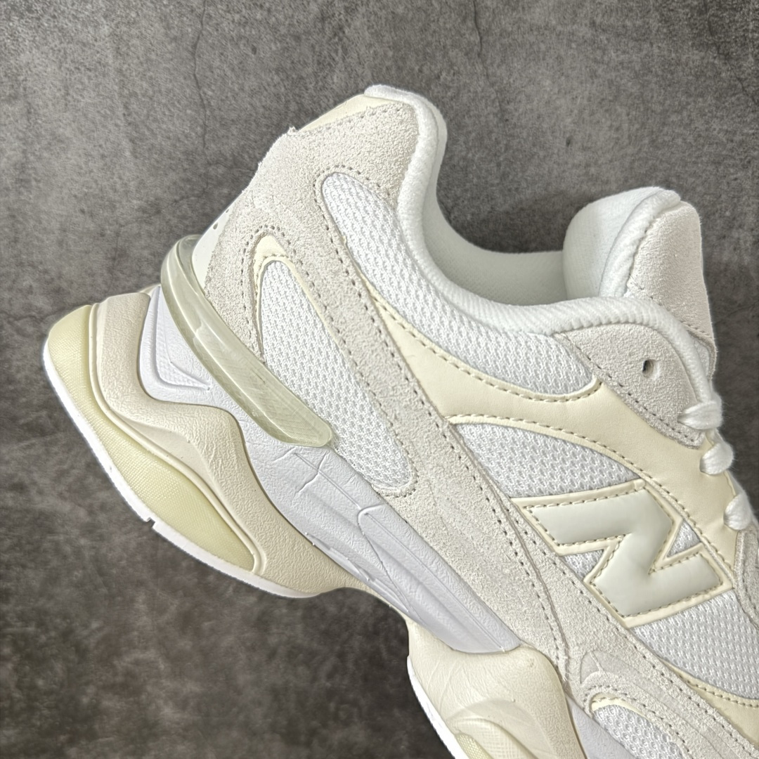 图片[7]-【纯原版】 New Balance NB9060 联名款 复古休闲运动慢跑鞋 U90606LQ 全套原楦原纸板原厂数据开发 进口三明治网面 原装进口翻毛皮料正确绒感卡色 正确中底拉帮中底网布细节 原厂标裁 带紫光防伪 定制后跟透明水晶模块 冲裁组合 大底贴合程度胶水上色把控完美 整洁度挑战全网艺术家 多道序QC把关品质完善 匠心打造 耗时两个月开发完成 工艺极其复杂难度可想而知 新开独立私模大底 全网唯一正确六层组合大底 高端零售专供产物 尺码：36-46.5-选品中心