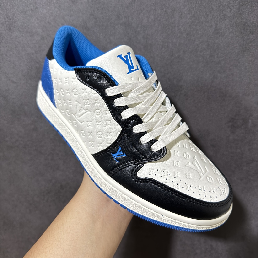 图片[3]-特价【GQ福利】Nike Collaborates With LV AJ1倒钩LV联名DIY系列特价 尺码：39-45带半码-选品中心