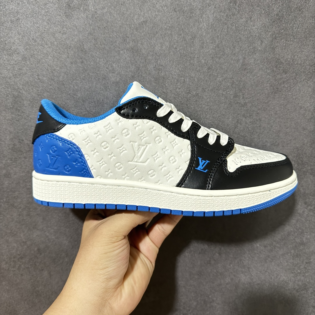 特价【GQ福利】Nike Collaborates With LV AJ1倒钩LV联名DIY系列特价 尺码：39-45带半码-选品中心