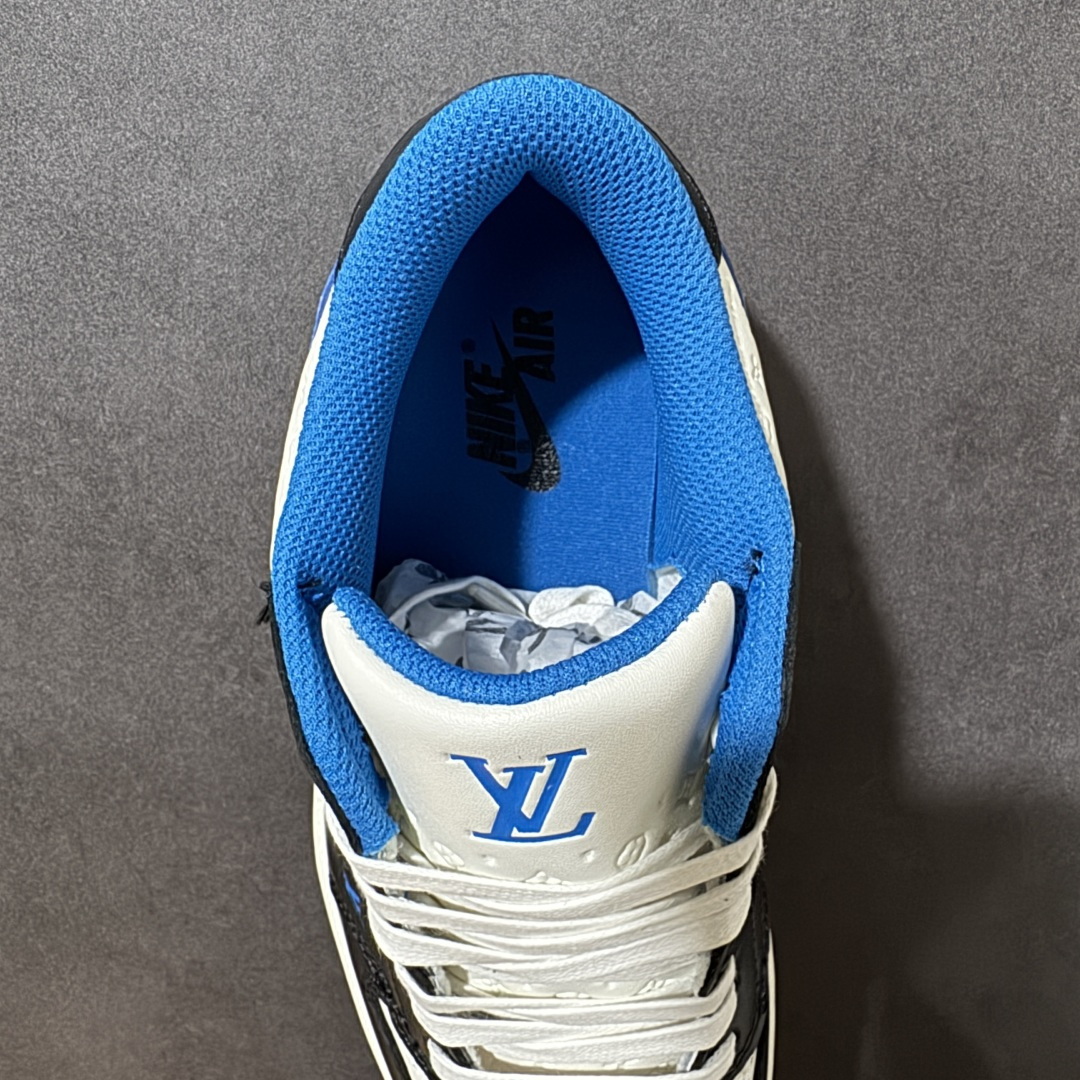 图片[6]-特价【GQ福利】Nike Collaborates With LV AJ1倒钩LV联名DIY系列特价 尺码：39-45带半码-选品中心
