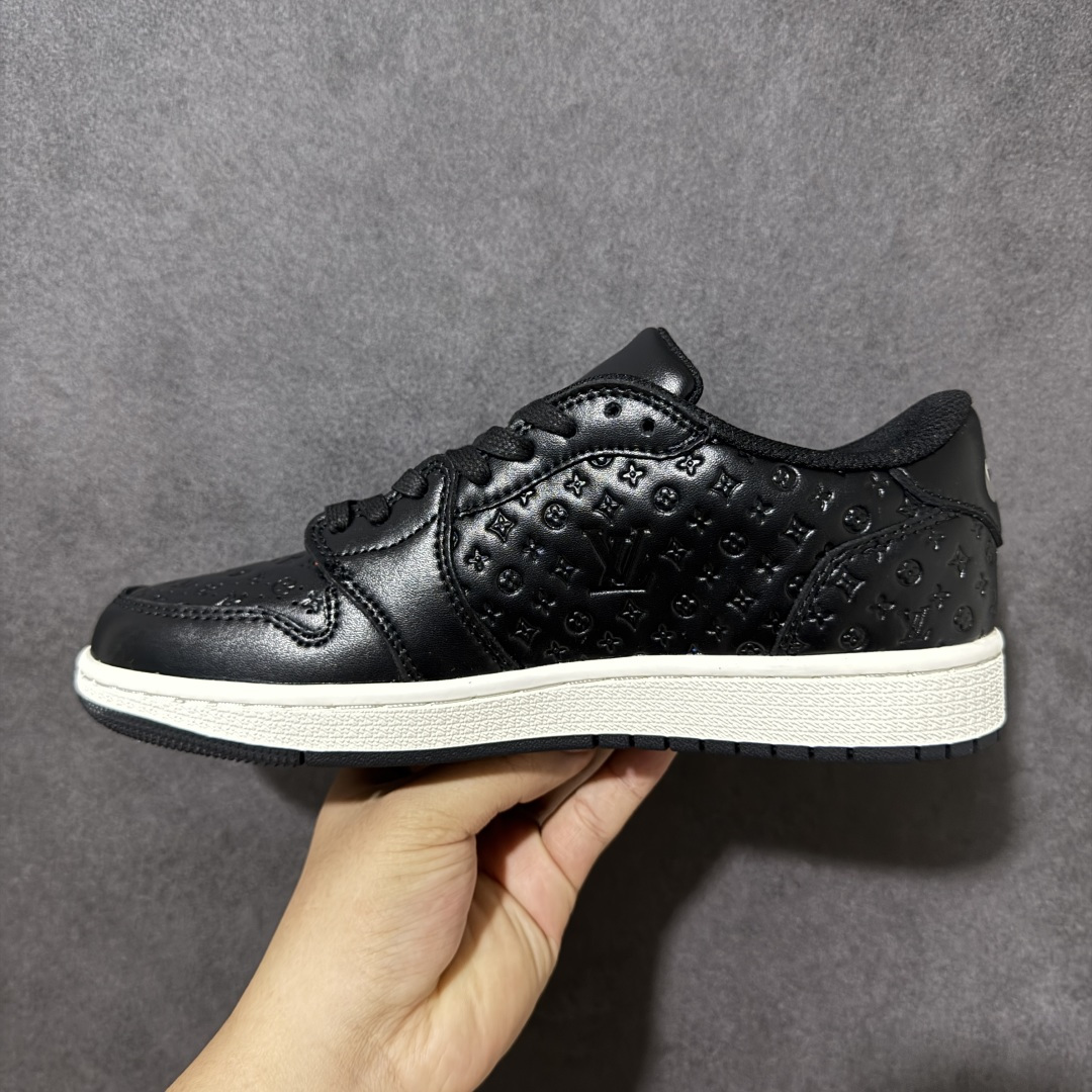 图片[2]-特价【GQ福利】Nike Collaborates With LV AJ1倒钩LV联名DIY系列特价 尺码：39-45带半码-选品中心