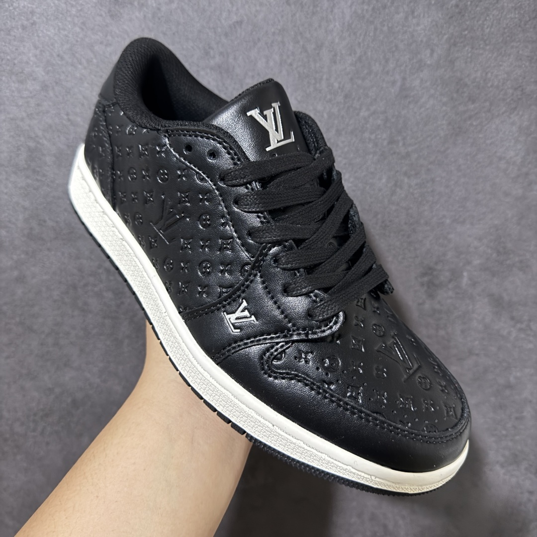 图片[3]-特价【GQ福利】Nike Collaborates With LV AJ1倒钩LV联名DIY系列特价 尺码：39-45带半码-选品中心