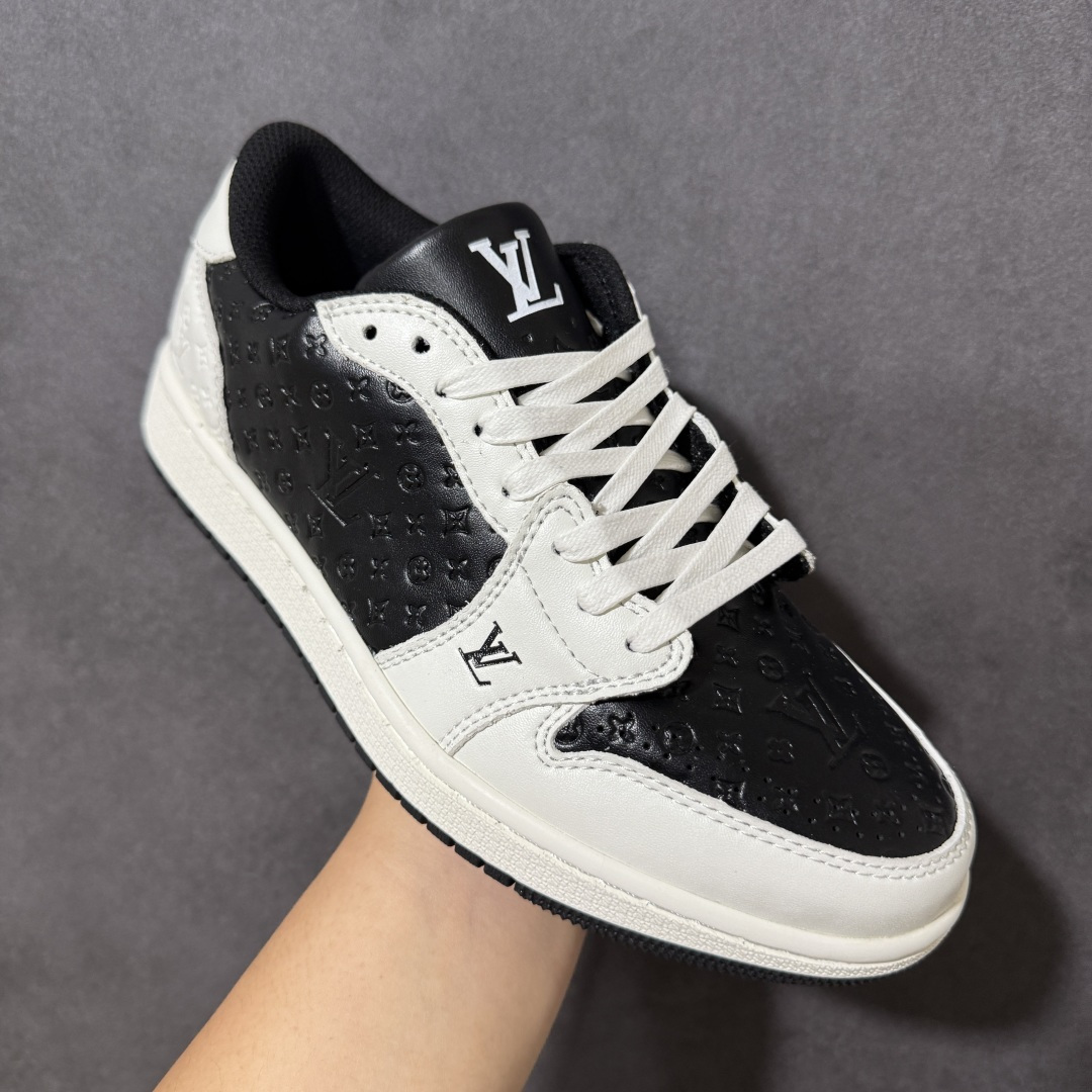 图片[3]-特价【GQ福利】Nike Collaborates With LV AJ1倒钩LV联名DIY系列特价 尺码：39-45带半码-选品中心
