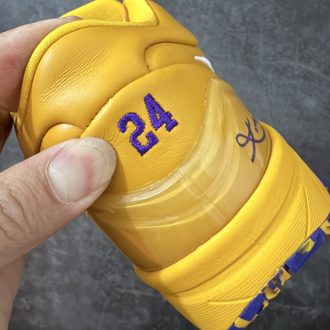 图片[2]-【S2版本】科比4代黄蓝 湖人 Nike Zoom Kobe 4 Protro「Draft Day」Pack盲盒确认款 篮球鞋 货号：IV6585-900 Zoom Turbo气垫➕后掌EVA缓震 实战配置直接拉满 原楦纸板开发 鞋身流线型、后跟塑形 区分土肥圆 原档数据3D打印 鞋面细节匹配原版 全身鞋材卡料色独家定制 唯一正确喷漆SWOOSH NK专利Flyknit飞线科技，给予鞋身足够抗扭矩力 真实底模最大48.5 实战利器 专供海外市场 尺码：40 40.5 41 42 42.5 43 44 44.5 45 46 47.5 48.5 （脚宽、脚胖 建议买大半码）-选品中心