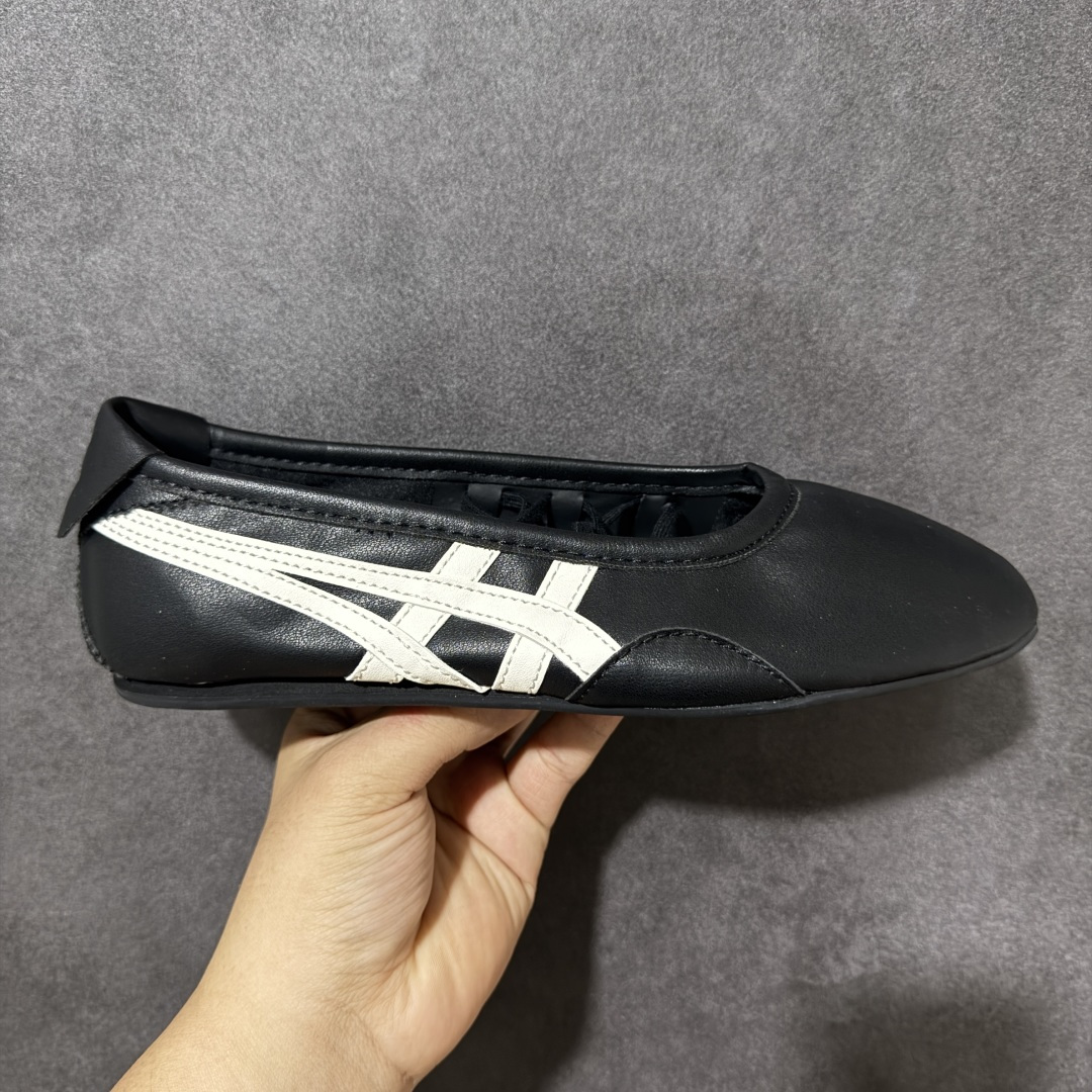 【公司级】亚瑟士Onitsuka GYMNARINA 鬼冢虎 玛丽珍芭蕾鞋 热门爆款来袭 夏季必备 头层皮面玛丽珍芭蕾鞋款 原盒原标 四联吊牌 正确中底 正确鞋垫 官网同步 简约舒适 十分百搭 货号：1182A704-001 尺码： 36-42带半码-选品中心