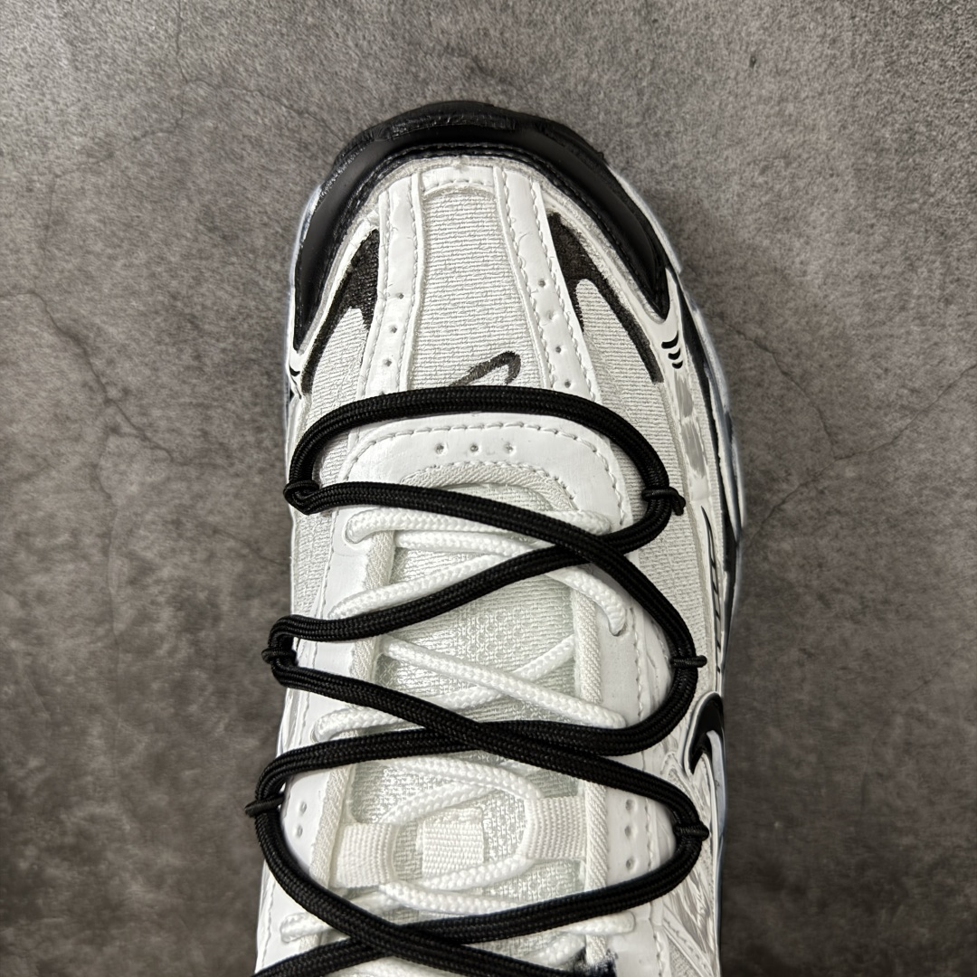 图片[5]-【手绘定制版】Nike V5 RNR 手工绘制恶作剧涂鸦 复古做旧 解构绑带 舒适百搭防滑耐磨 低帮跑步鞋 此款为人工手绘定制图案 原版基于Nike RNR 修改款 加以创意定制 完美品质做工 个性十足 原厂原档案数据开发 原盒包装 舒适有型适合日常穿着 该鞋款延续千禧年经典设计搭载泡绵中底厚实而轻盈 匠心细节巧搭立体耐克勾标志焕新演绎复古跑鞋 货号：394055-101 尺码：36-45带半码-选品中心