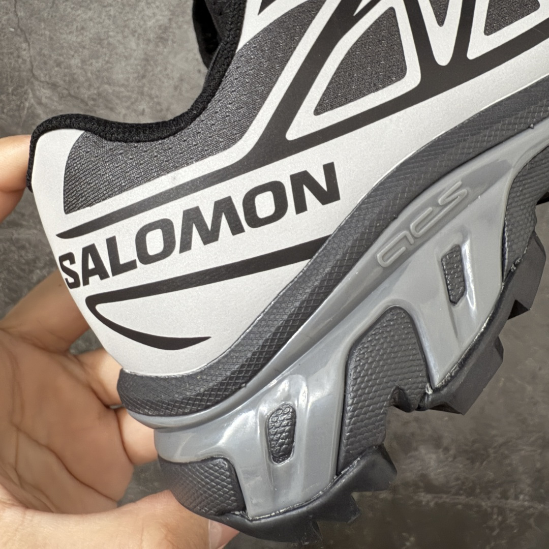 图片[3]-【OG高端礼盒版】SALOMON萨洛蒙 XT-6 舒适百搭 户外越野耐磨包裹性支撑 男女同款低帮跑步鞋 491314 全新品质 巅峰之作 所有配色均购物原版拆解1：1开发 原材料打造 非市场公版便宜货 私模大底 清洁度比市场所有版本都高 全套原纸板楦头开发 原厂网布配套 确保原汁原味 完美呈现版型 原档数据独家私模五层组合大底 原装Ortholite轻量化鞋垫 中底布带钢印编号 原厂TPU锁扣 进口港宝加持 后跟自然饱满 还原公司包裹性 鞋面采用SENSIFT贴合技术 全方位贴合包裹脚型 鞋跟部鞋底牵引设计 提供强大的抓地性能 更适应野外崎岖不平的道路 其3D ADVANCED CHASSIS底盘 材料轻量大化 钉齿设计更具稳定性 防护性 鞋底易磨损区运用CONTAGRIP高耐磨材料 应对城市硬质路面长距离跑考验 尺码：36 36.5 37.5 38 38.5 39 40 40.5 41 42 42.5 43 44 45 46-选品中心