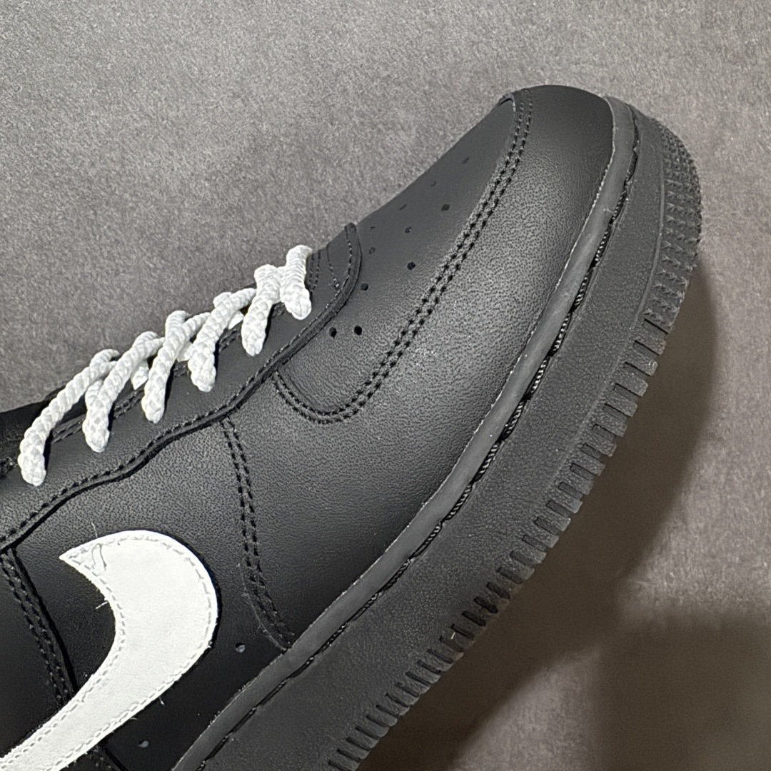 图片[8]-【定制版】手绘涂鸦“墨银序曲”Nike Air Force 1 “Ink Silver Prelude”空军一号定制板鞋 经典空军一号黑底搭配银光Swoosh，黑白撞色高级又利落。哑光黑鞋面质感沉稳，银勾自带细腻光泽，纯白鞋带中和沉闷，街头通勤都能轻松驾驭，上脚低调耐看，百搭不挑穿搭 货号：CW2288-511 尺码： 36 36.5 37.5 38 38.5 39 40 40.5 41 42 42.5 43 44 44.5 45-选品中心