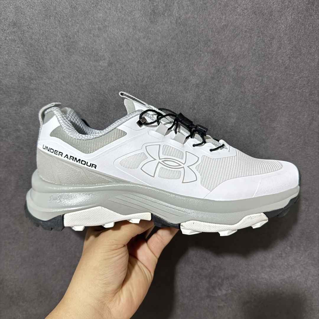 【莞产版本】Under Armour UA安德玛 户外徒步登山鞋 鞋身轻巧透气鞋底采用UNDER ARMOURO®科技 超强抓地加上独特齿花设计让上下坡不打滑 下雨天也不怕打滑专业户外人配专业户外装备 尺码:36-45-选品中心