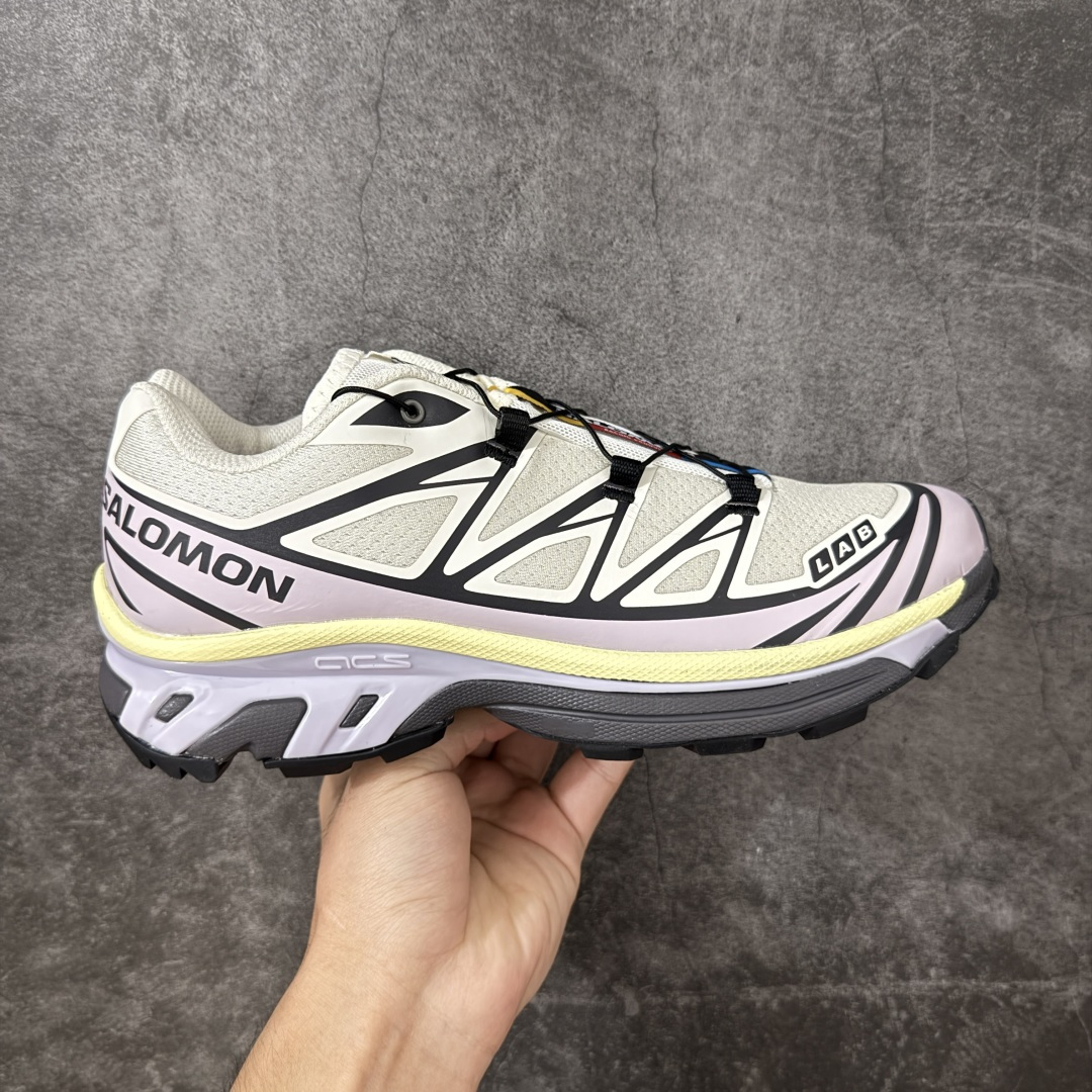 【福利C版】 Salomon XT-6 萨洛蒙 户外跑鞋 477376 大厂出品 越野机能户外休闲跑鞋 采用耐磨牛巴革组合防护透气网布鞋面材质 牛角扣系带开合 欧索莱环保去臭环型组合鞋垫 外置3D Chassis鞋底结构组合Contagrip耐磨胶状材质 尺码:36-46-选品中心