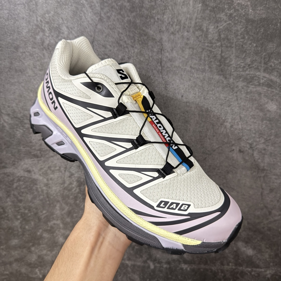 图片[3]-【福利C版】 Salomon XT-6 萨洛蒙 户外跑鞋 477376 大厂出品 越野机能户外休闲跑鞋 采用耐磨牛巴革组合防护透气网布鞋面材质 牛角扣系带开合 欧索莱环保去臭环型组合鞋垫 外置3D Chassis鞋底结构组合Contagrip耐磨胶状材质 尺码：36-46-选品中心