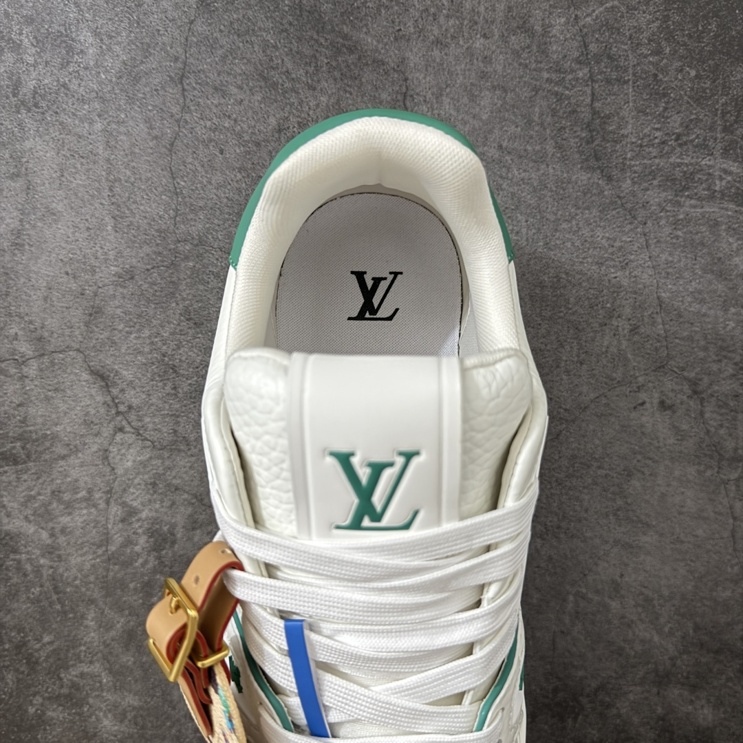 图片[8]-【YS纯原】海淘代购品质 Louis Vuitton LV Trainer 低帮休闲板鞋 ✦ 海淘代购同渠道，高端零售外贸充正专供 ✦ 原版购入开发，ZP级全套包装 ✦ 完美楦型，颜色卡位准确 ✦ 大底TPU质感媲美原版，细节同步一致 ✦ 区分市面通货，零瑕疵标准 尺码： 39 40 41 42 43 44 45-选品中心