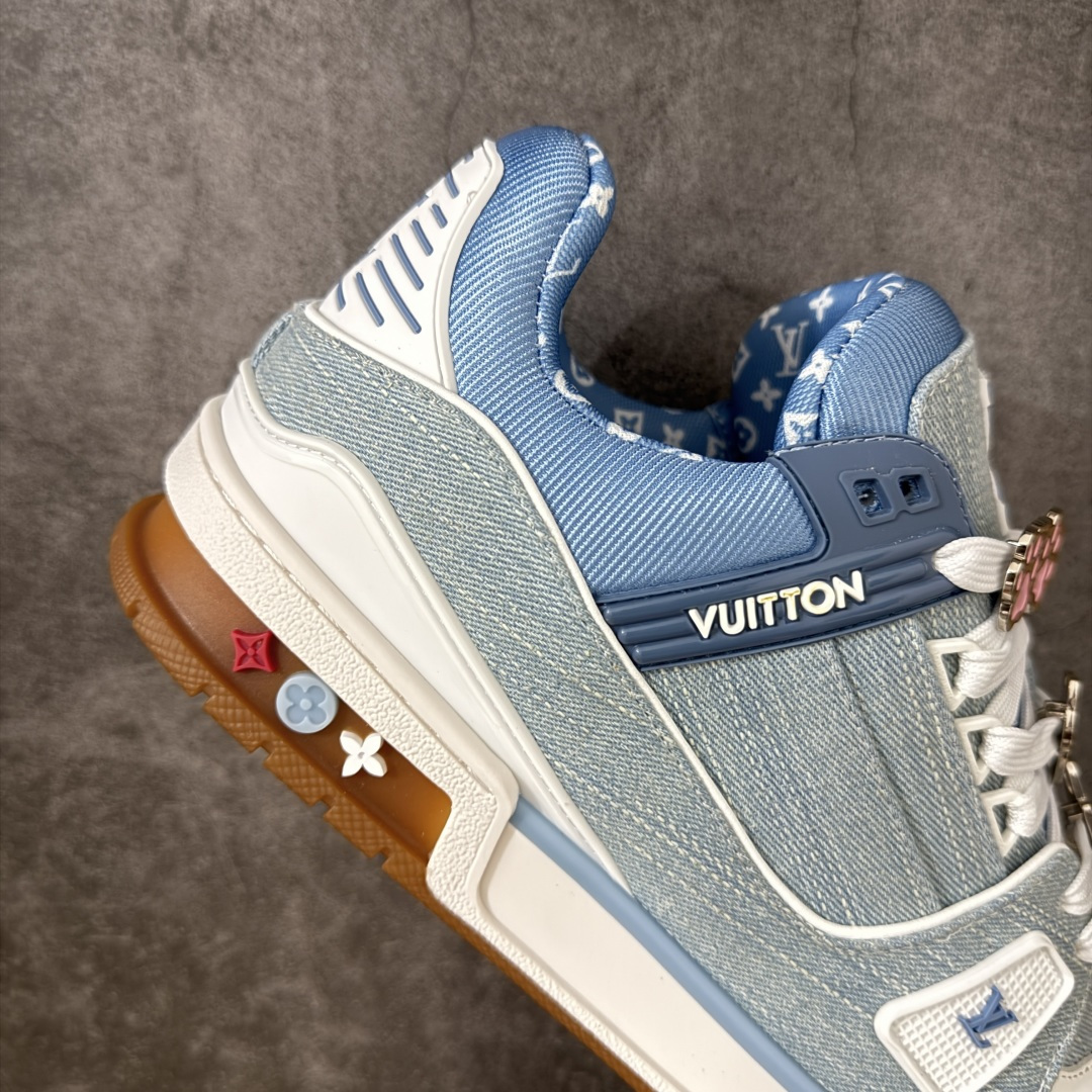 图片[7]-【YS纯原】海淘代购品质 Louis Vuitton LV Trainer 低帮休闲板鞋 ✦ 海淘代购同渠道，高端零售外贸充正专供 ✦ 原版购入开发，ZP级全套包装 ✦ 完美楦型，颜色卡位准确 ✦ 大底TPU质感媲美原版，细节同步一致 ✦ 区分市面通货，零瑕疵标准 尺码： 39 40 41 42 43 44 45-选品中心