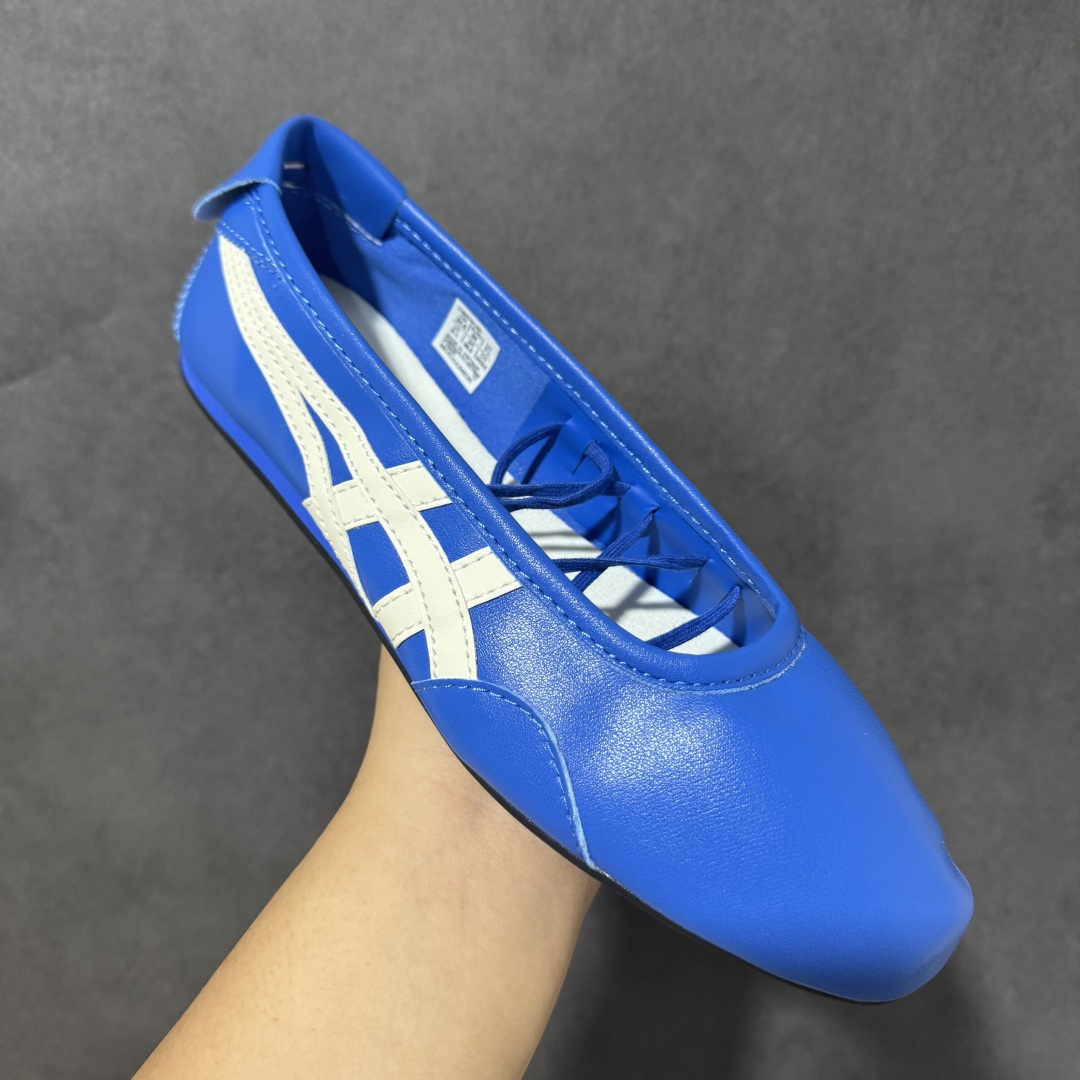 图片[3]-【公司级】Onitsuka Tiger鬼塚虎 GYMNARINA 夏季时尚舒适高级芭蕾风 玛丽珍鞋 女 蓝色 货号： 1182A704-400 尺码：35/42-选品中心