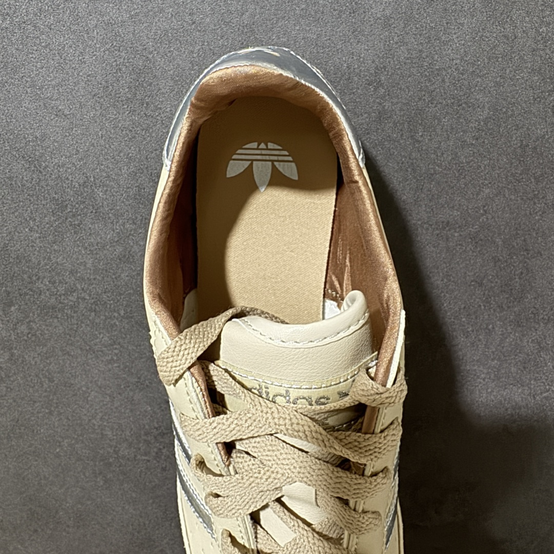 图片[6]-【公司级】adidas阿迪达斯三叶草 T头鞋 CHANGLE 复古薄底经典运动鞋 柔软的皮革鞋面搭配耐磨橡胶外底 展现出复古与现代的融合 鞋面采用细腻纹理设计 搭配标志性的三条杠和三叶草 logo 柔软的皮革内衬和橡胶鞋底 复古的 T 字鞋头设计 不仅时尚 还特别百搭 货号：KJ3961 尺码：36 36.5 37 38 38.5 39 40 40.5 41 42 42.5 43 44 45-选品中心
