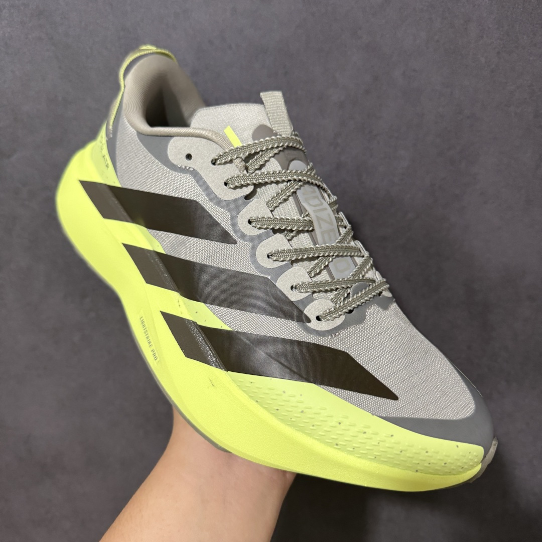 图片[3]-【公司级】Adidas Adizero Pro Evo SL ATR 阿迪达斯 舒适百搭防滑耐磨 低帮 休闲跑步鞋 中底配置方面搭载全掌Lightstrike Pro 鞋面采用透气网面 契合日常训练鞋的定位 外底给到了橡胶 更加防滑耐磨 货号：KI7836 尺码：36 36.5 37 38 38.5 39 40 40.5 41 42 42.5 43 44 45-选品中心