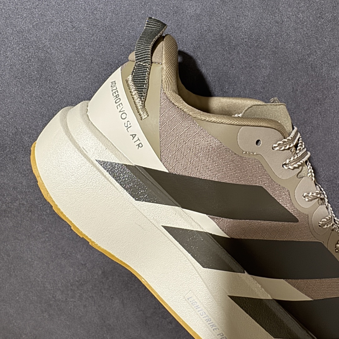 图片[7]-【公司级】Adidas Adizero Pro Evo SL ATR 阿迪达斯 舒适百搭防滑耐磨 低帮 休闲跑步鞋 中底配置方面搭载全掌Lightstrike Pro 鞋面采用透气网面 契合日常训练鞋的定位 外底给到了橡胶 更加防滑耐磨 货号：KI7833 尺码：36 36.5 37 38 38.5 39 40 40.5 41 42 42.5 43 44 45-选品中心
