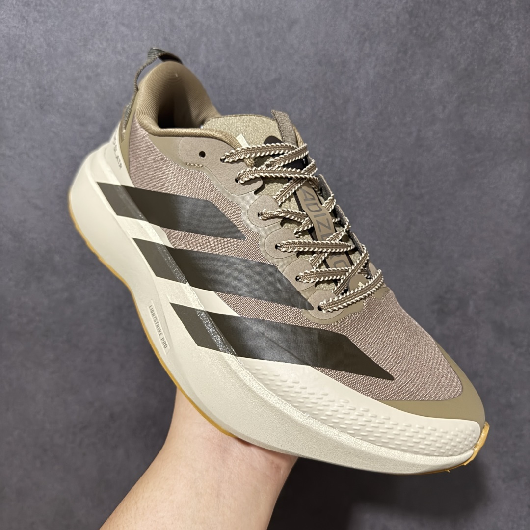 图片[3]-【公司级】Adidas Adizero Pro Evo SL ATR 阿迪达斯 舒适百搭防滑耐磨 低帮 休闲跑步鞋 中底配置方面搭载全掌Lightstrike Pro 鞋面采用透气网面 契合日常训练鞋的定位 外底给到了橡胶 更加防滑耐磨 货号：KI7833 尺码：36 36.5 37 38 38.5 39 40 40.5 41 42 42.5 43 44 45-选品中心