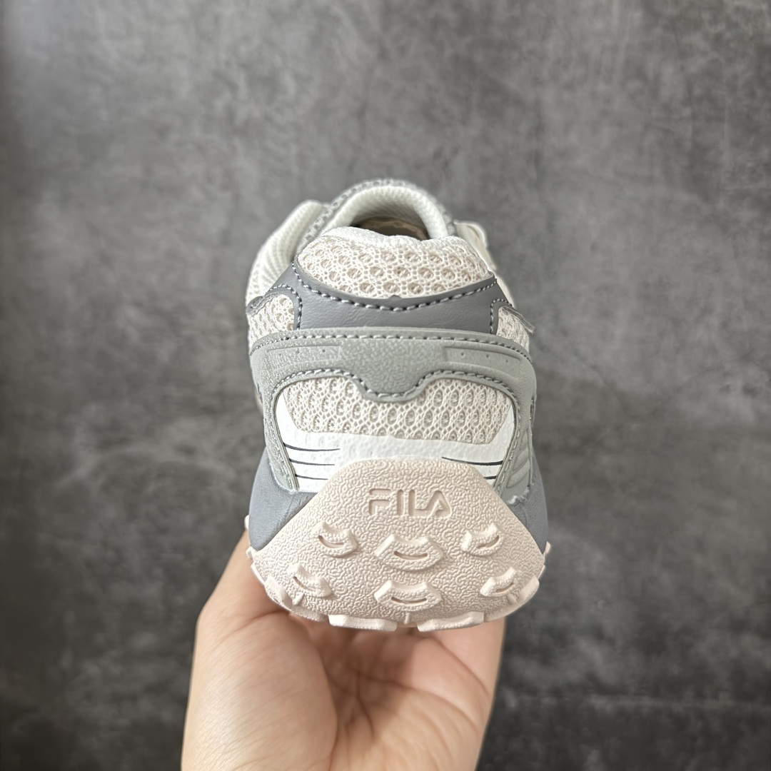 图片[4]-【纯原版】韩素希同款 斐乐 FILA ECHAPPE 2 跳跳鞋二代 2026夏季新款 薄底复古休闲运动鞋 透气网布拼接哑光皮革，双层缎面丝带鞋带温柔有层次感，大面积网眼透气不闷脚。狼牙锯齿防滑橡胶外底抓地耐磨，轻量化薄底久走不累脚。户外复古轮廓搭配柔美元素，清爽灰白配色百搭耐看，适配夏日短裙、休闲长裤，少女感日常通勤、出游首选运动鞋。 尺码：35.5 36 36.5 37 38 38.5 39 40-选品中心