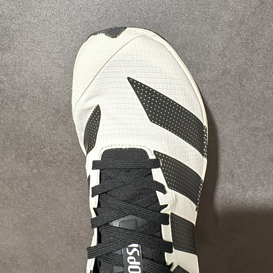 图片[5]-【公司级】Adidas Adizero Dropset Elite 阿迪达斯 舒适贴合 Hyrox 马拉松训练跑步鞋 整体采用前作的设计语言 并且对后者的细节进行升级 马拉松和长距离路跑的性能极限设计而生 货号：LA6227 尺码：36-40-选品中心