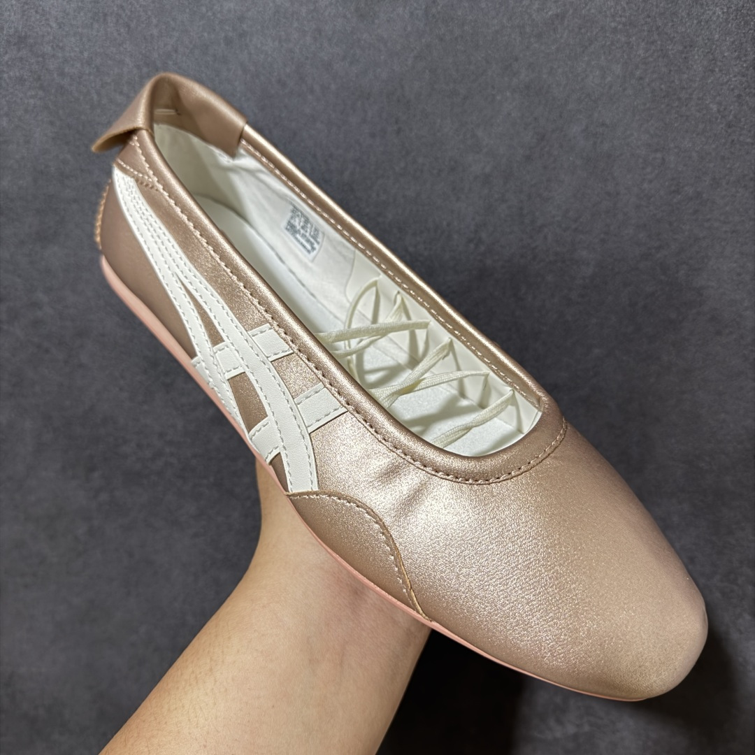 图片[3]-【公司级】Onitsuka Tiger鬼塚虎 GYMNARINA 夏季时尚舒适高级芭蕾风 玛丽珍鞋 女 玫瑰金 货号： 1182A754-700 尺码：36-42-选品中心
