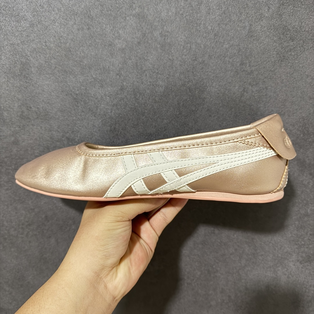 图片[2]-【公司级】Onitsuka Tiger鬼塚虎 GYMNARINA 夏季时尚舒适高级芭蕾风 玛丽珍鞋 女 玫瑰金 货号： 1182A754-700 尺码：36-42-选品中心