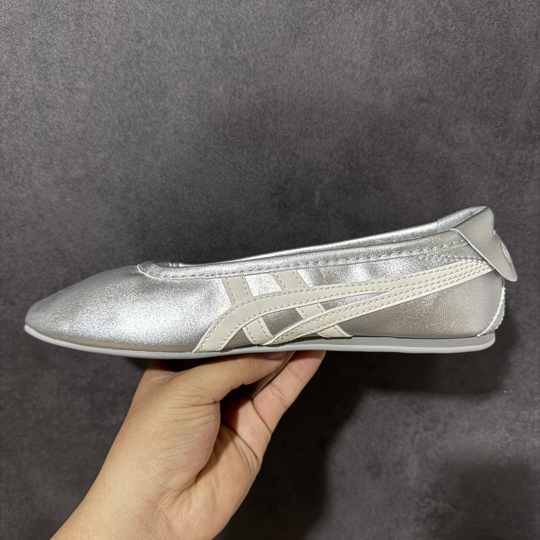 图片[2]-【公司级】Onitsuka Tiger鬼塚虎 GYMNARINA 夏季时尚舒适高级芭蕾风 玛丽珍鞋 女 玫瑰金 货号： 1182A754-020 尺码：36-42-选品中心