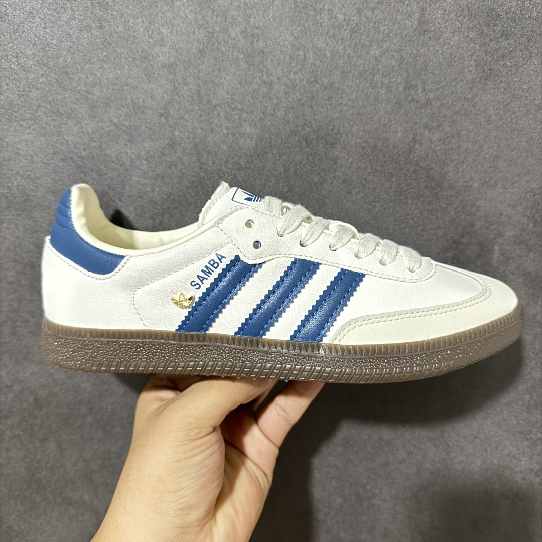 【公司级】Adidas Originals Samba OG 阿迪达斯 桑巴舞系列绅士德训足球风百搭低帮休闲运动板鞋 货号：IH6627 尺码：36 36.5 37 38 38.5 39 40 40.5 41 42 42.5 43 44 45-选品中心