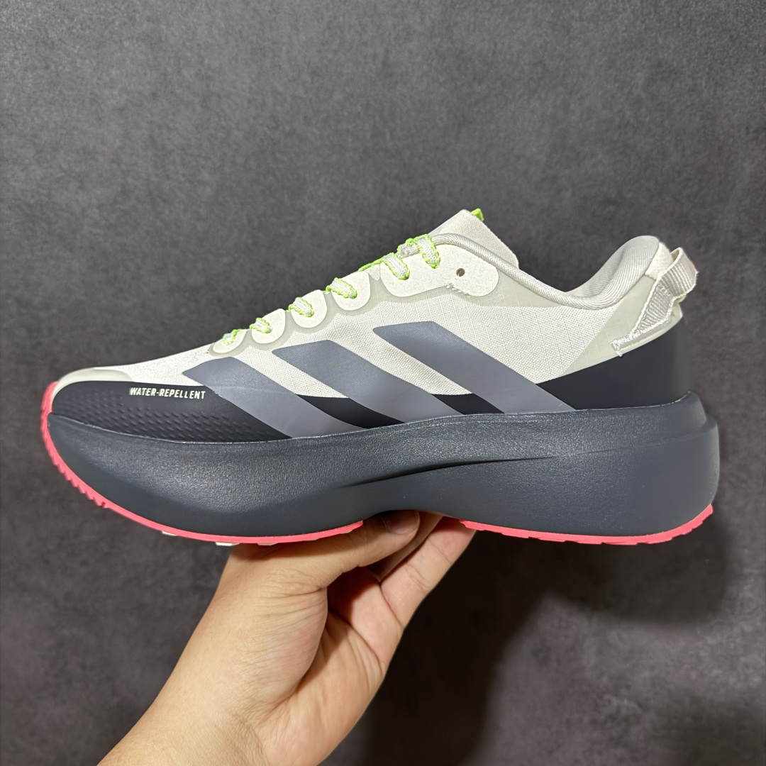 图片[2]-【公司级】Adidas Adizero Pro Evo SL ATR 阿迪达斯 舒适百搭防滑耐磨 低帮 休闲跑步鞋 中底配置方面搭载全掌Lightstrike Pro 鞋面采用透气网面 契合日常训练鞋的定位 外底给到了橡胶 更加防滑耐磨 货号：KI7830 尺码：36 36.5 37 38 38.5 39 40 40.5 41 42 42.5 43 44 45-选品中心