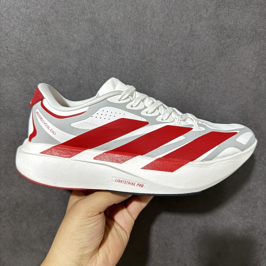 【公司级】Adizero Evo SL EXO M 阿迪达斯 舒适百搭防滑耐磨 低帮 休闲跑步鞋 货号：LA1978 尺码：36 36.5 37 38 38.5 39 40 40.5 41 42 42.5 43 44 45-选品中心
