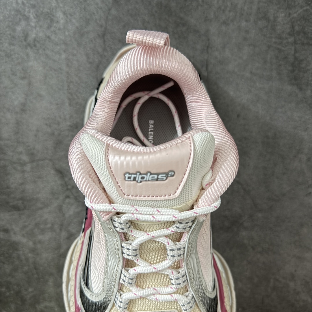 图片[8]-【公司级H版】Balenciaga巴黎世家24代 Triple S .2 厚底系带 低帮 市场老牌巴黎世家大厂出品 品质价格无需多言 原鞋原材料打造 一比一细节还原 此款相对之前款式轻质很多 超厚鞋底增高4-5cm 高街风格 货号：865849WTR2G1800 尺码：36-46-选品中心