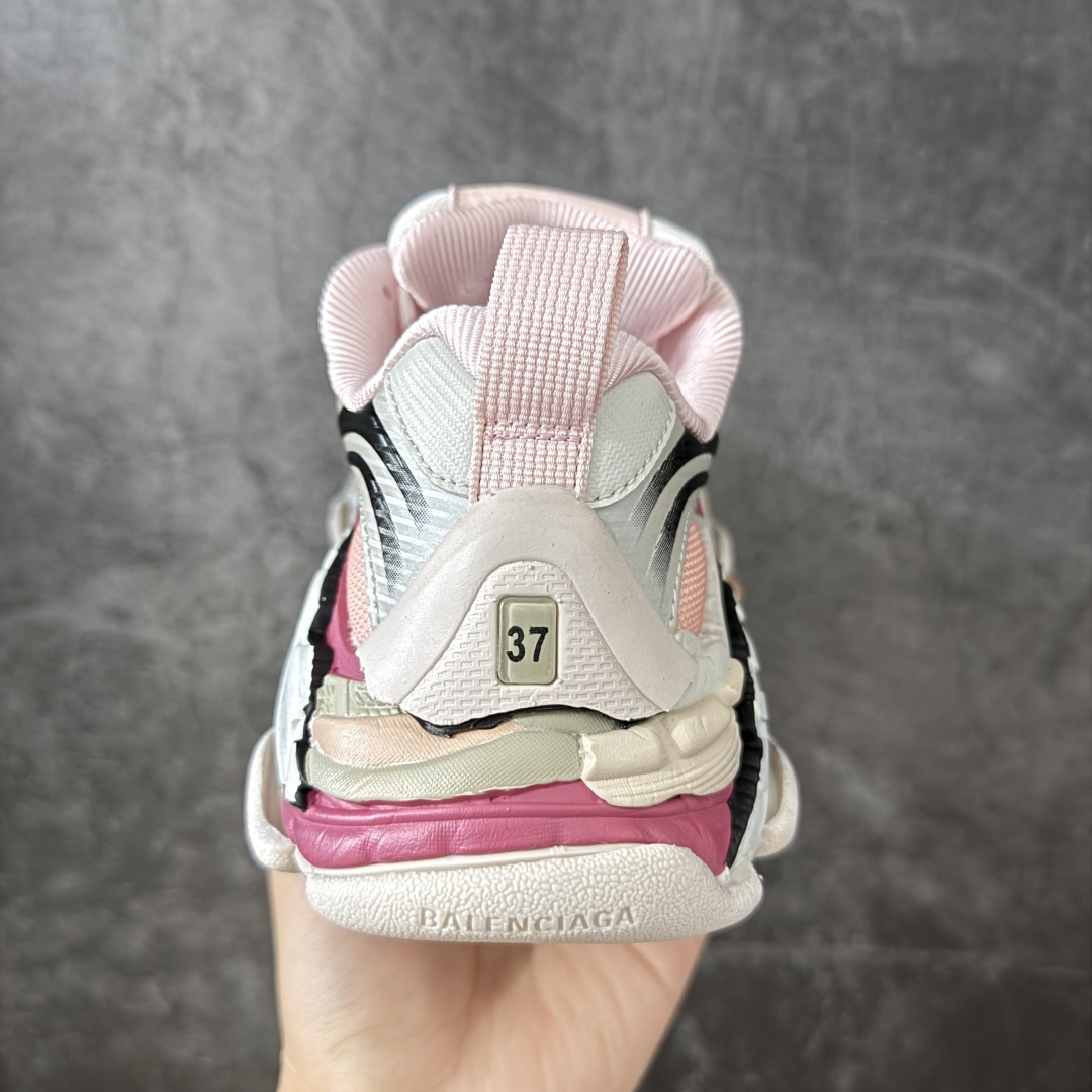 图片[4]-【公司级H版】Balenciaga巴黎世家24代 Triple S .2 厚底系带 低帮 市场老牌巴黎世家大厂出品 品质价格无需多言 原鞋原材料打造 一比一细节还原 此款相对之前款式轻质很多 超厚鞋底增高4-5cm 高街风格 货号：865849WTR2G1800 尺码：36-46-选品中心
