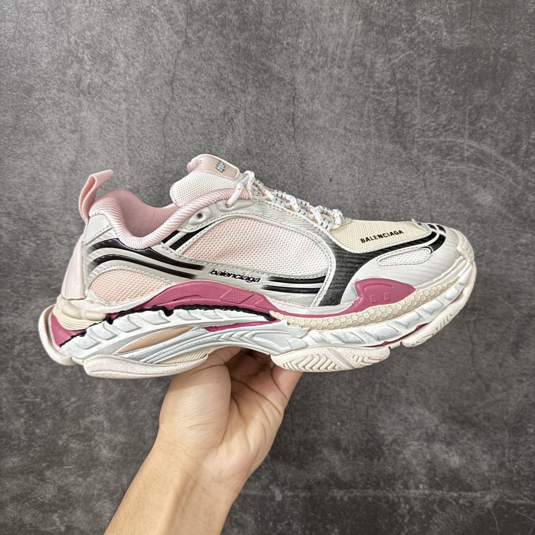 【公司级H版】Balenciaga巴黎世家24代 Triple S .2 厚底系带 低帮 市场老牌巴黎世家大厂出品 品质价格无需多言 原鞋原材料打造 一比一细节还原 此款相对之前款式轻质很多 超厚鞋底增高4-5cm 高街风格 货号：865849WTR2G1800 尺码：36-46-选品中心