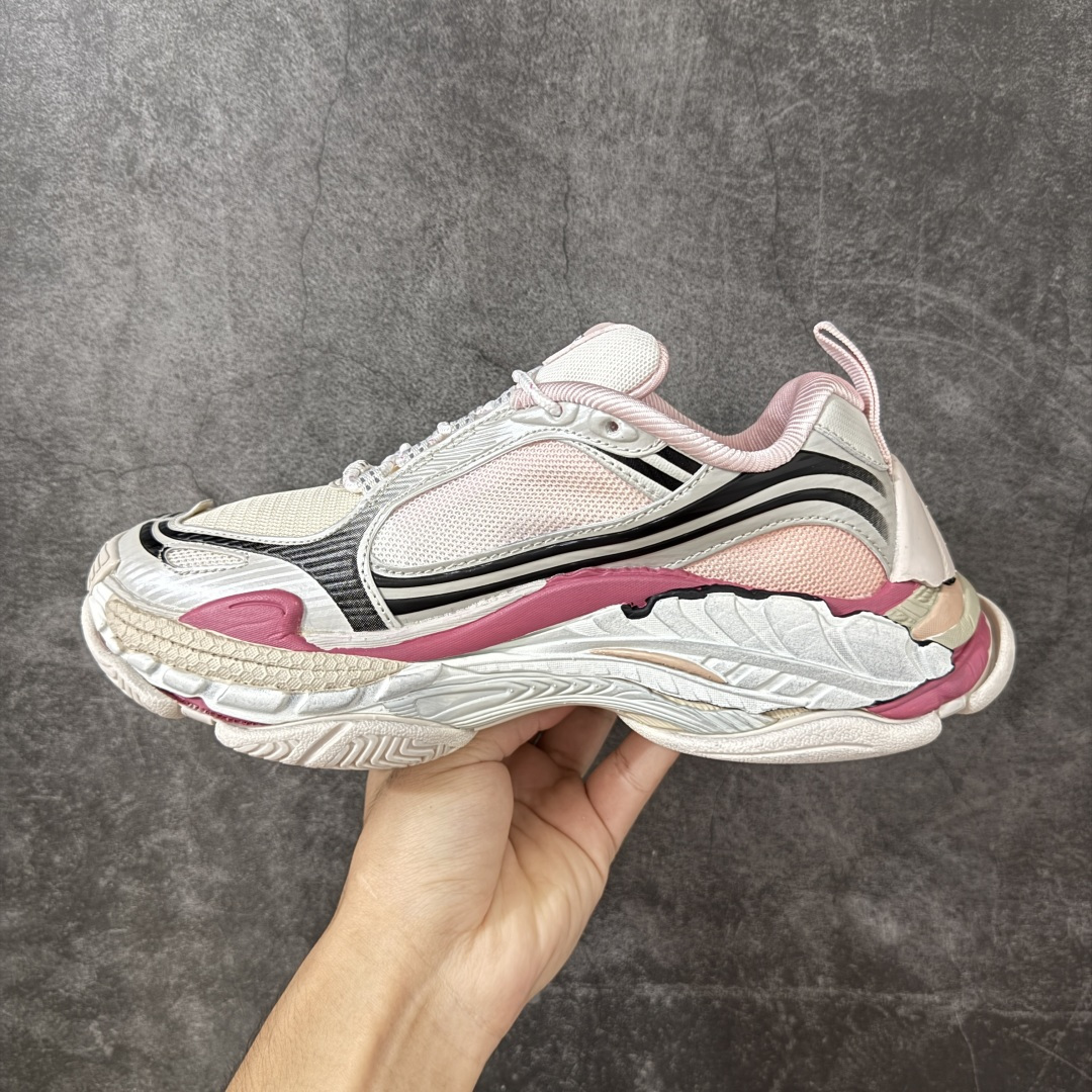 图片[2]-【公司级H版】Balenciaga巴黎世家24代 Triple S .2 厚底系带 低帮 市场老牌巴黎世家大厂出品 品质价格无需多言 原鞋原材料打造 一比一细节还原 此款相对之前款式轻质很多 超厚鞋底增高4-5cm 高街风格 货号：865849WTR2G1800 尺码：36-46-选品中心
