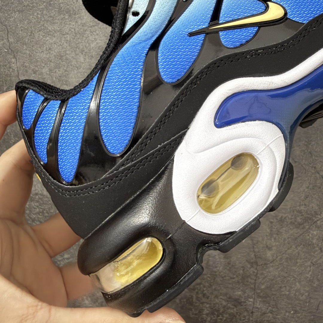 图片[3]-【TK纯原版】Nike Air Max Plus TN气垫系列跑鞋 DX0755-001 全新一比一高端版本 真正的市场T1品质 更多配色陆续出货 真正的用心研发 一点一点抠出来的 品质 品控细节 随便闭眼对比市场任何版本 全套原纸板楦头开发 完美呈现版型 工艺流程均与原鞋保持一致 Turned Air 中底缓震技术 鞋面弧度与大底弧度一致 鞋头正确TPU材质 鞋面高频TPU材质1.0厚度 原鞋一致层次感 超越公司货的品控标准 多道QC质检 货号： 尺码： 40.5 41 42 42.5 43 44 44.5 45 46 47.5 48.5-选品中心
