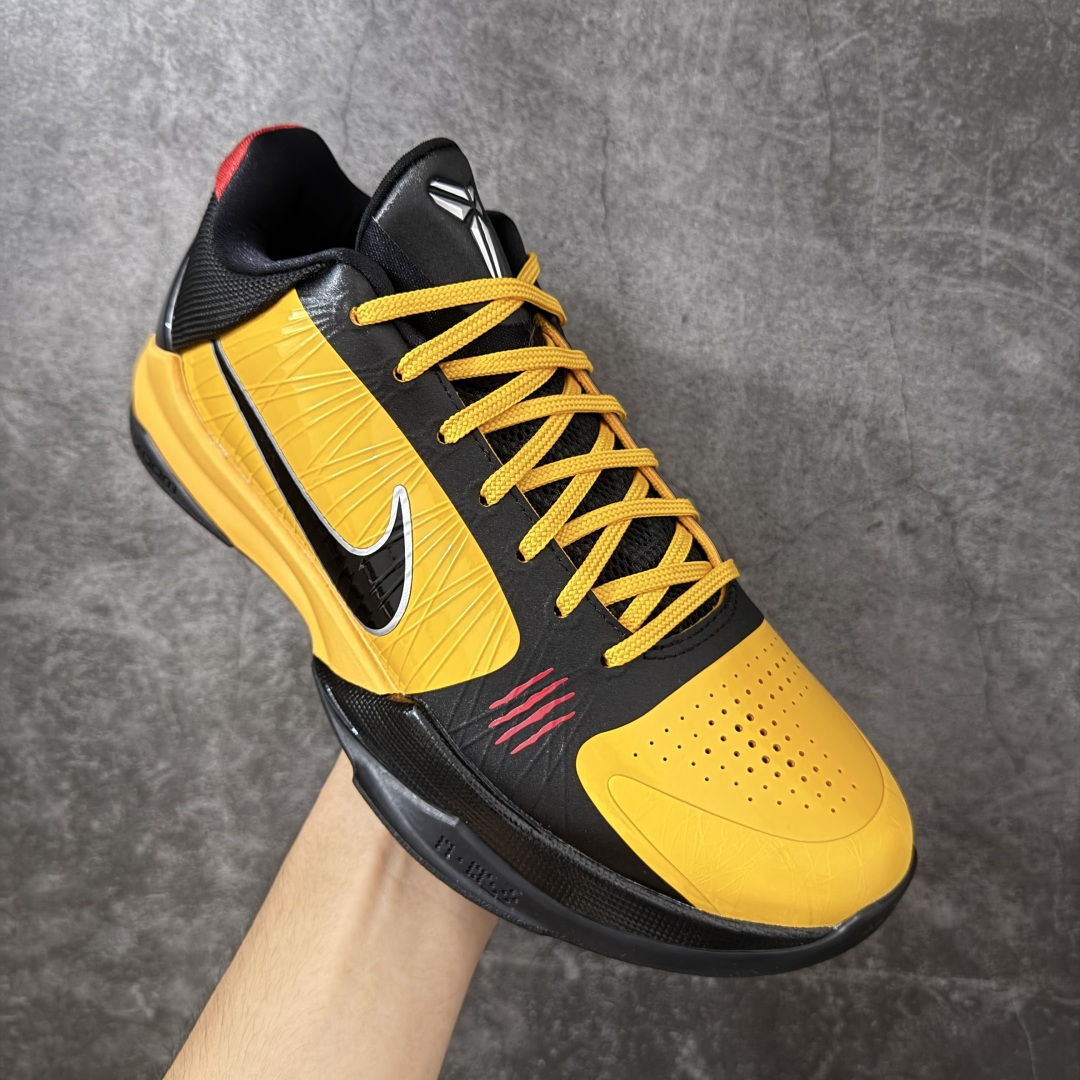 图片[3]-顶级纯原【GX绿x版本】NK Zoom Kobe V 科比5代复刻实战运动低帮文化篮球鞋 黑黄李小龙 CD4991-700 完美复刻公司 实战配置直接拉满 原楦纸板开发 鞋身流线型、后跟塑形 区分土肥圆 原厂针织鞋面一针一线匹配原版 全身鞋材卡料色独家定制 唯一万针立体刺绣SWOOSH 真实底模最大50.5 实战利器 专供海外市场 独立原厂模具 首批不拼图大几率过验 亲测已过 支持各种高强度实战 无需担心 补货周期极长 脚宽建议买大半码 科比系列前掌偏窄 支持七天无理由退换 尺码： 40 40.5 41 42 42.5 43 44 44.5 45 46 47.5 48.5 49 50.5-选品中心