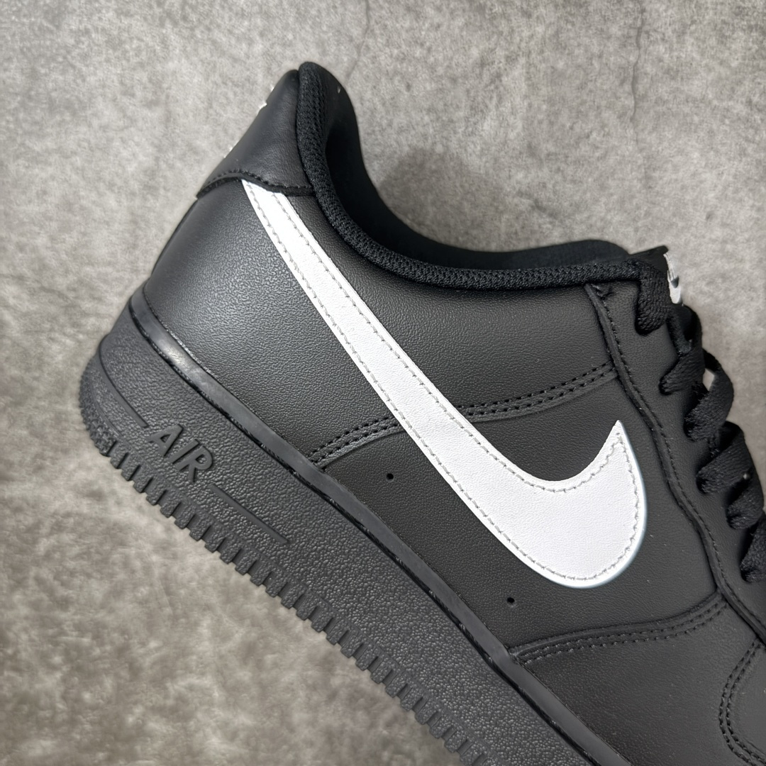 图片[7]-【LN纯原版】NK Air Force 1 Low \’07 空军一号低帮经典板鞋 黑白 FZ0627-010 顶级空军 原厂皮料 升级版 市场独一档 超高清洁度裁片 皮料质感肉眼可见 细节吊打市场其他代号版本 天花板级别 全鞋电脑针车 工整有序 原厂港宝加持完美还原灵魂版型 原盒原配从里到外百分百还原 原厂全头层原厂皮料 原标原盒 内置Sole气垫 中底白色背胶 中底划线 已经无限的接近公司 原厂楦头 原厂刺绣 后跟弧度修正 正确中底四线防伪 尺码：36 36.5 37.5 38 38.5 39 40 40.5 41 42 42.5 43 44 44.5 45 46-选品中心