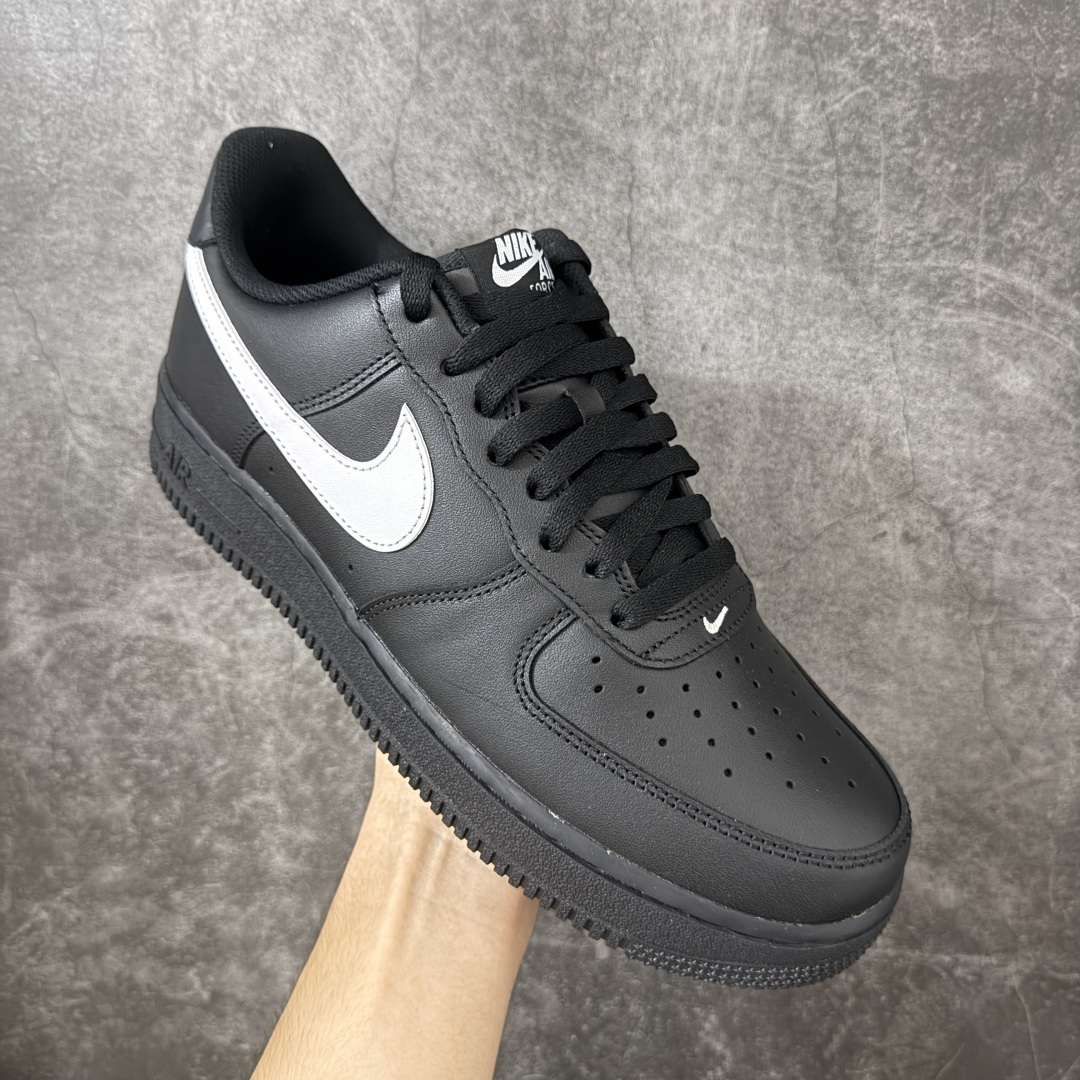 图片[3]-【LN纯原版】NK Air Force 1 Low \’07 空军一号低帮经典板鞋 黑白 FZ0627-010 顶级空军 原厂皮料 升级版 市场独一档 超高清洁度裁片 皮料质感肉眼可见 细节吊打市场其他代号版本 天花板级别 全鞋电脑针车 工整有序 原厂港宝加持完美还原灵魂版型 原盒原配从里到外百分百还原 原厂全头层原厂皮料 原标原盒 内置Sole气垫 中底白色背胶 中底划线 已经无限的接近公司 原厂楦头 原厂刺绣 后跟弧度修正 正确中底四线防伪 尺码：36 36.5 37.5 38 38.5 39 40 40.5 41 42 42.5 43 44 44.5 45 46-选品中心